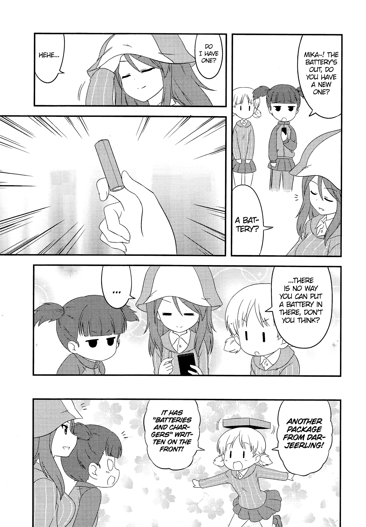 Girls Und Panzer: Motto Love Love Sakusen Desu! - Chapter 46: It's Darjeeling's Package!