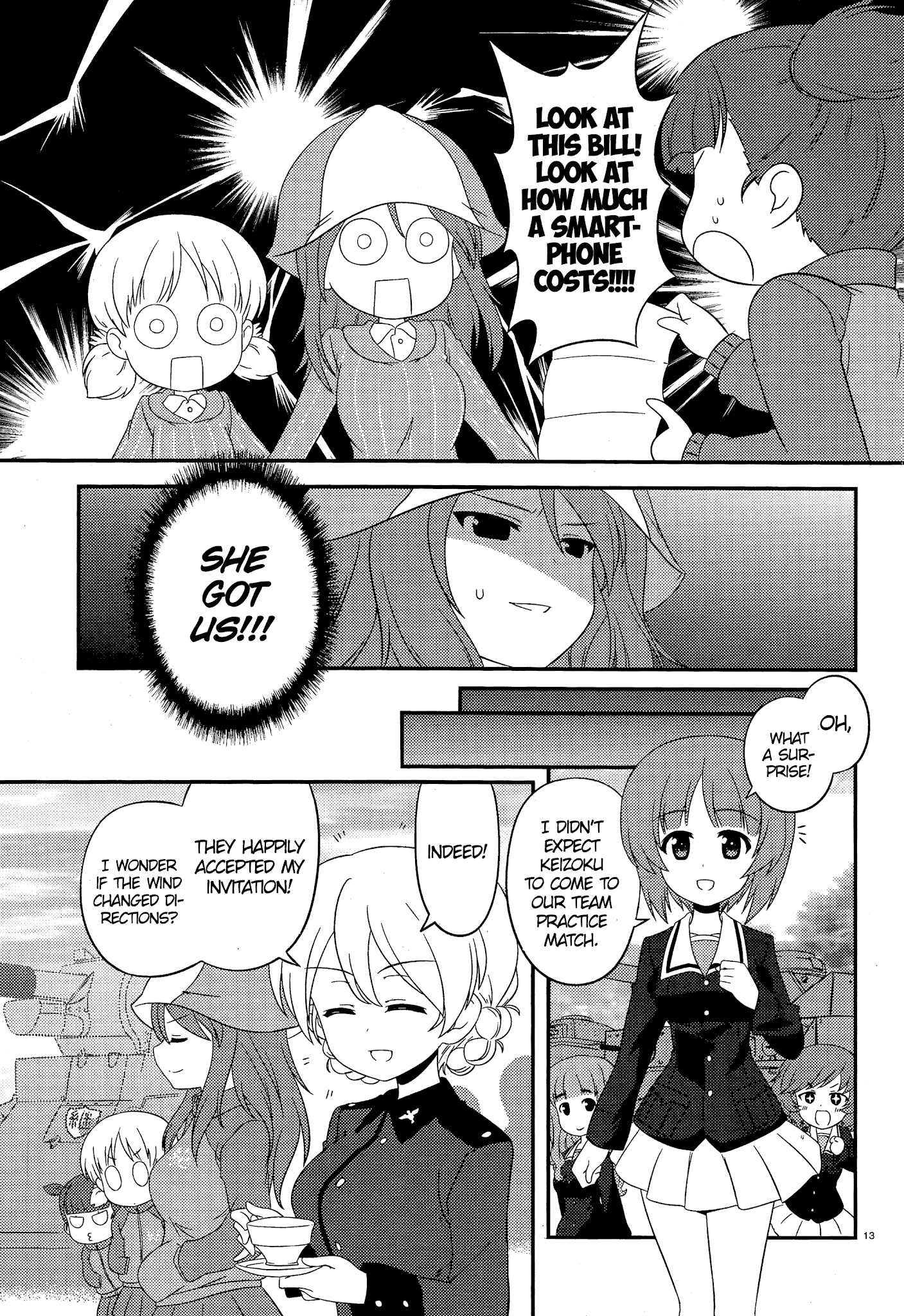 Girls Und Panzer: Motto Love Love Sakusen Desu! - Chapter 46: It's Darjeeling's Package!