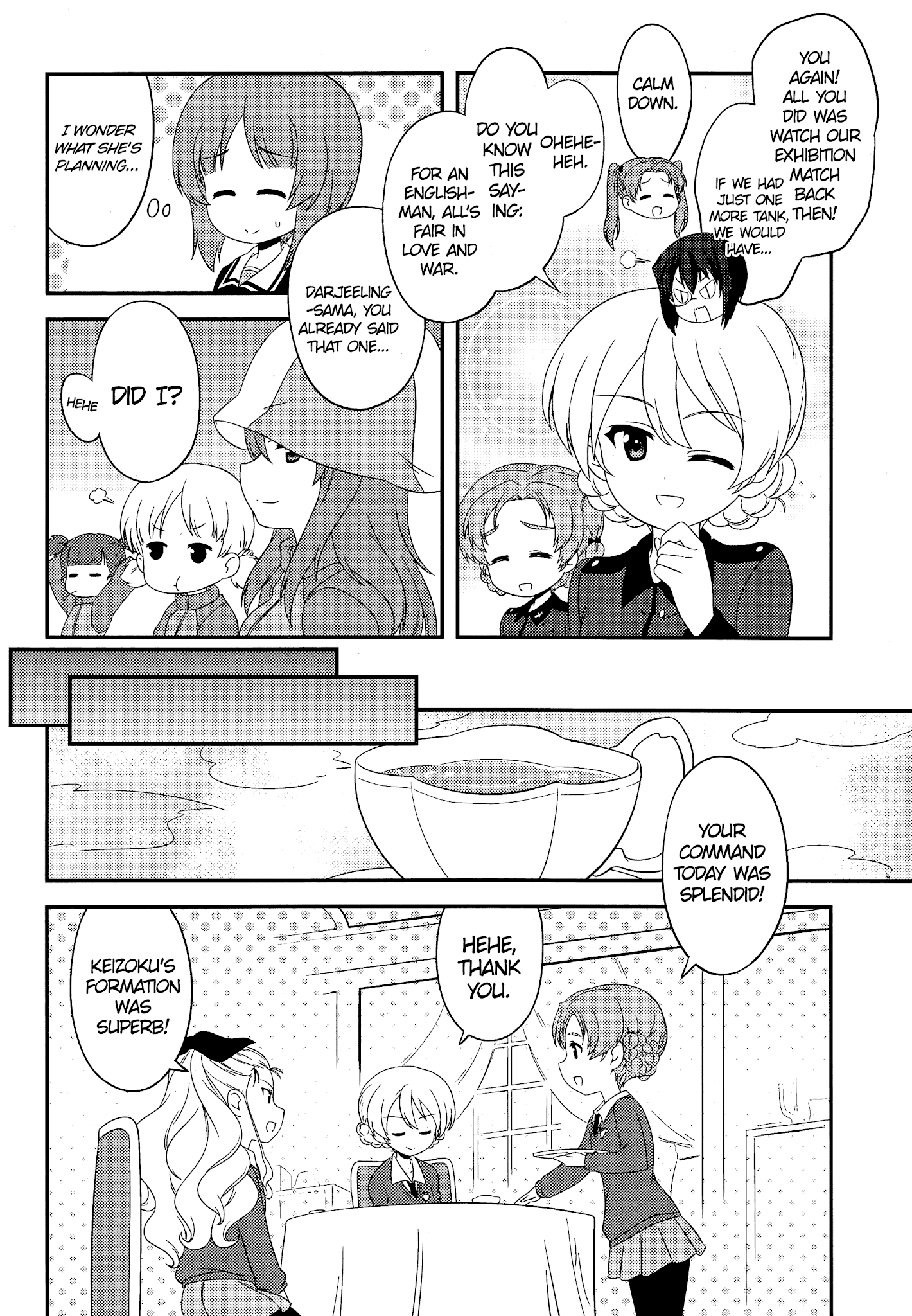 Girls Und Panzer: Motto Love Love Sakusen Desu! - Chapter 46: It's Darjeeling's Package!