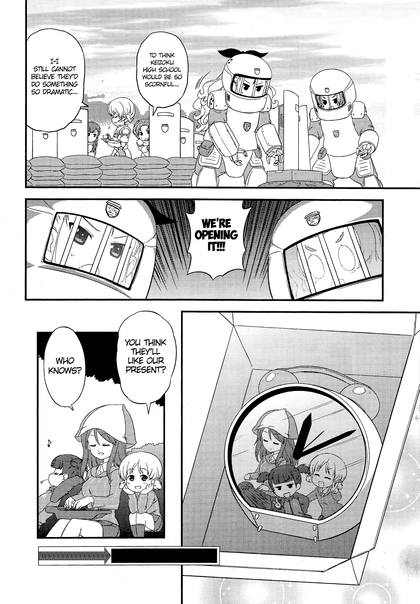 Girls Und Panzer: Motto Love Love Sakusen Desu! - Chapter 46: It's Darjeeling's Package!