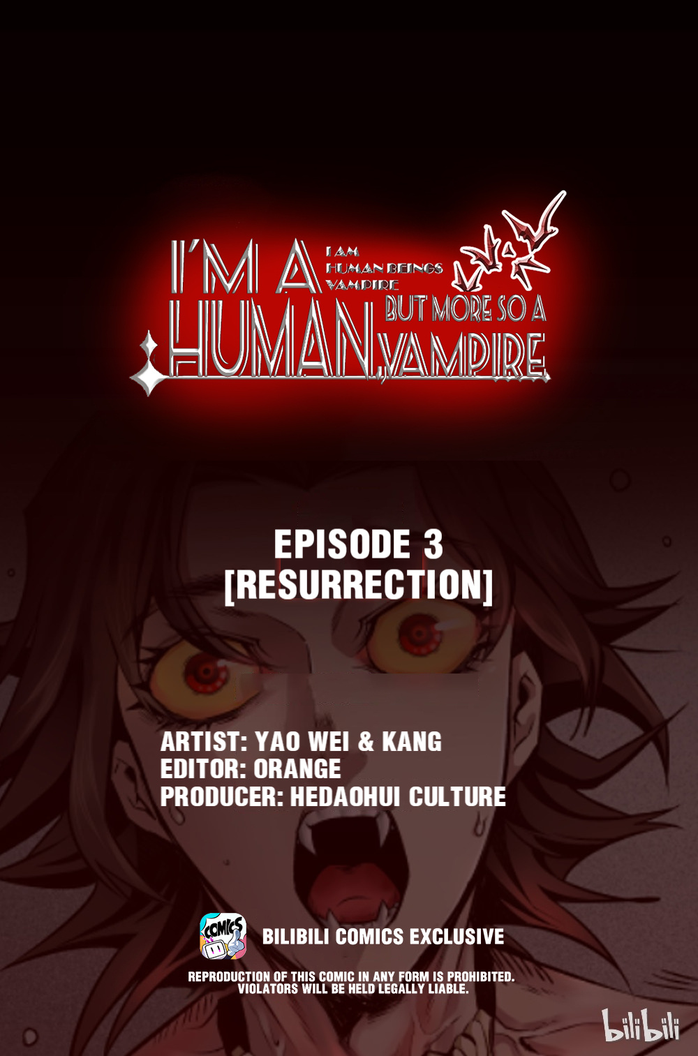 I’m A Human, But More So A Vampire - Chapter 3.1: Resurrection