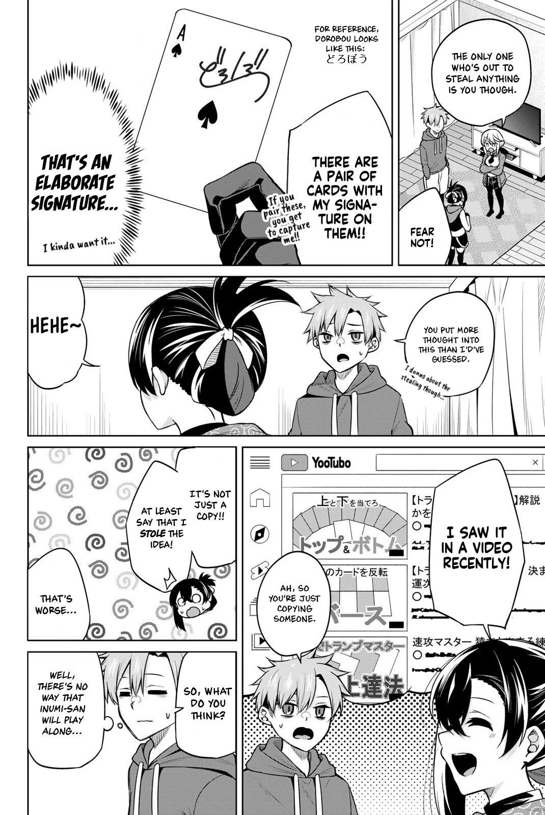 Dorobou-Chan - Chapter 13: Dorobou-Chan And A Card Game