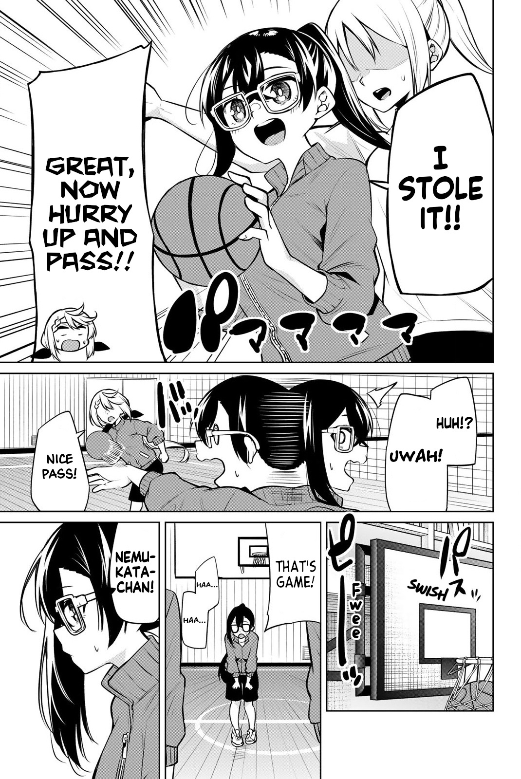 Dorobou-Chan - Vol.3 Chapter 26: Nemukata-San And Basketball