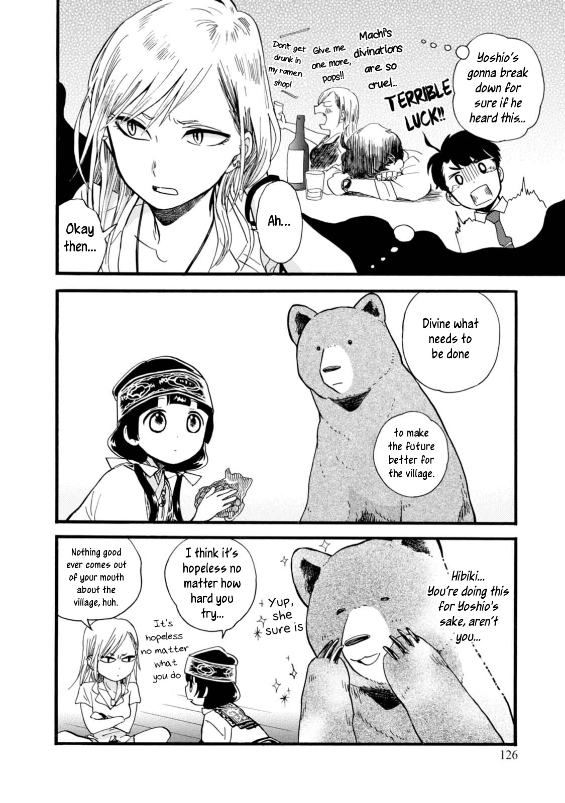 Kumamiko - Girl Meets Bear - Chapter 53: The Village Diviner