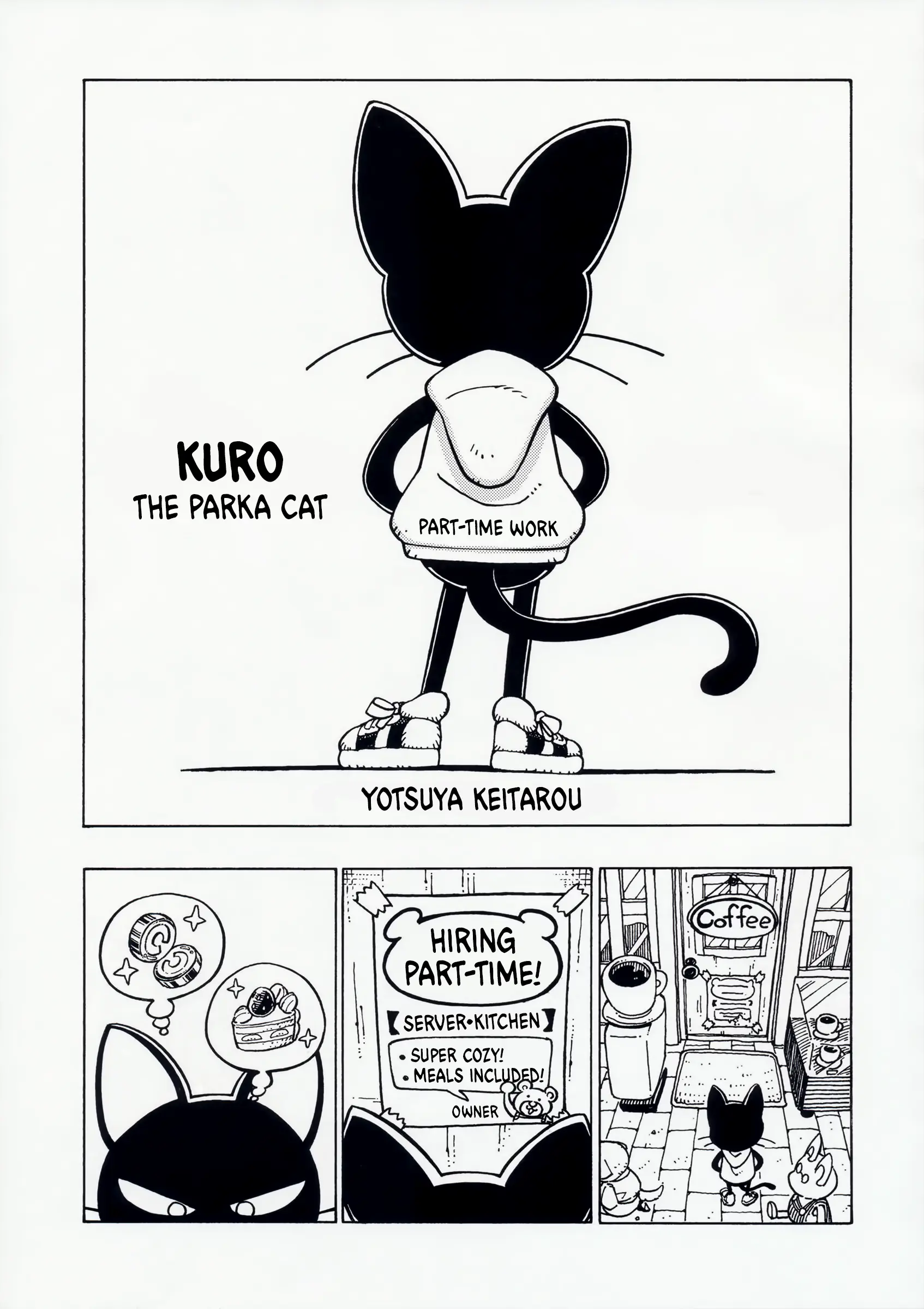 2023 Drawing Magazine - Vol.1 Chapter 2: Kuro The Parka Cat (By Yotsuya Keitarou)