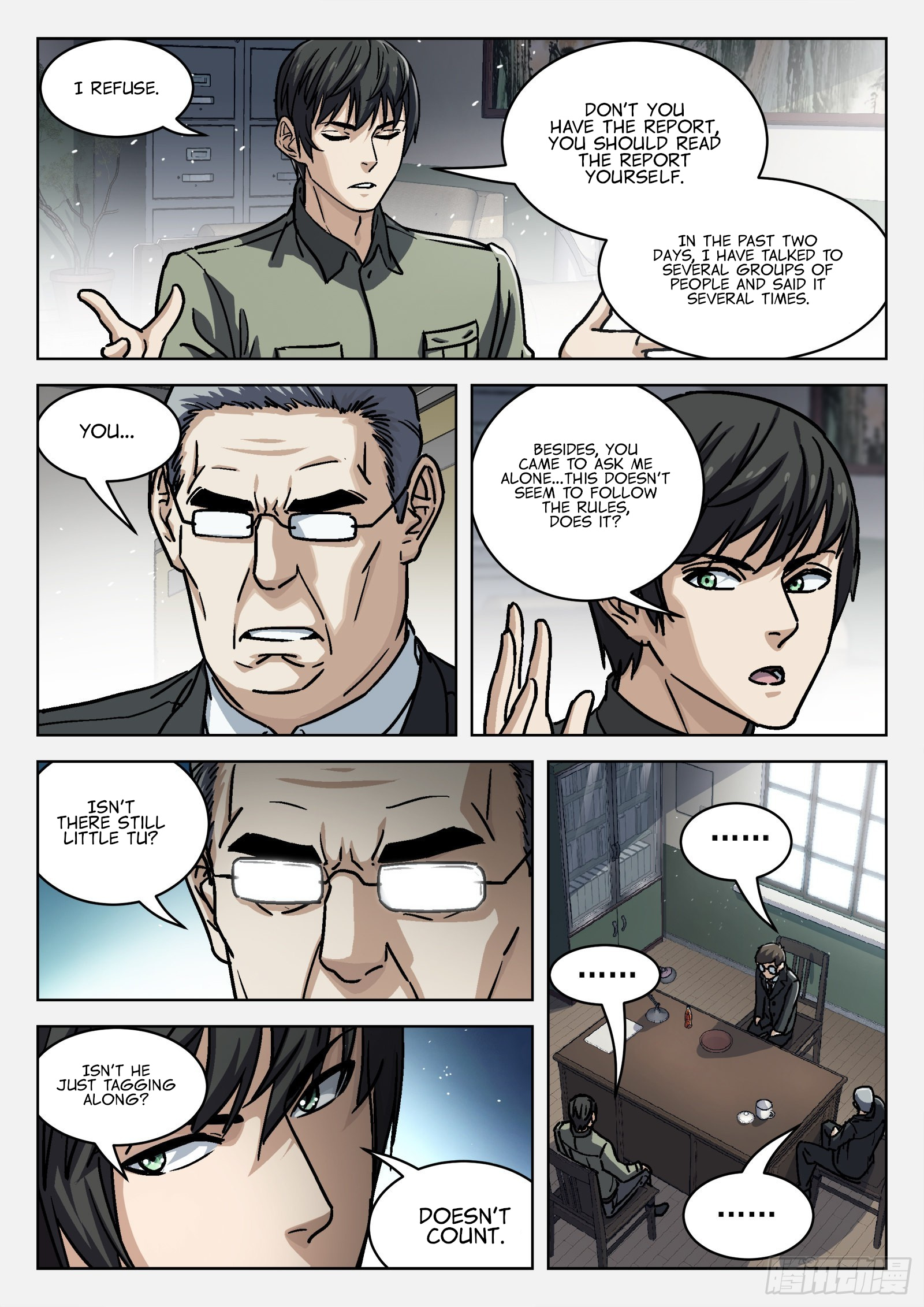 Beyond The Sky - Chapter 72: Interrogation