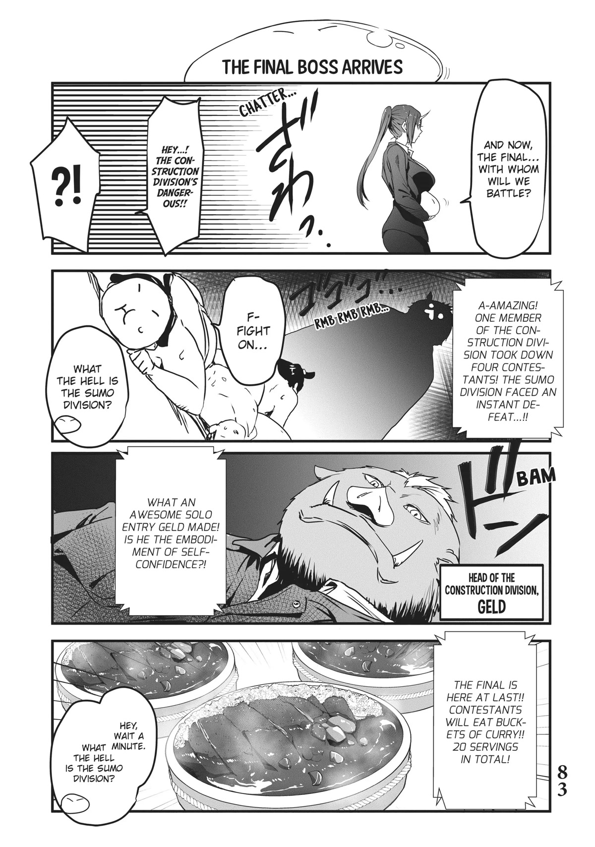 Tensei Shite Mo Shachiku Datta Ken - Chapter 6: Rimuru And His Cheerful Coworker's At The Staff Canteen