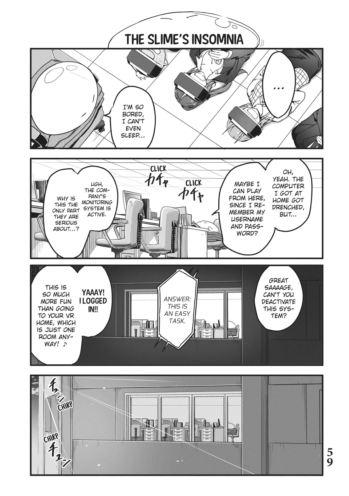 Tensei Shite Mo Shachiku Datta Ken - Chapter 4: Rimuru And His Cheerful Coworker's Vr Home