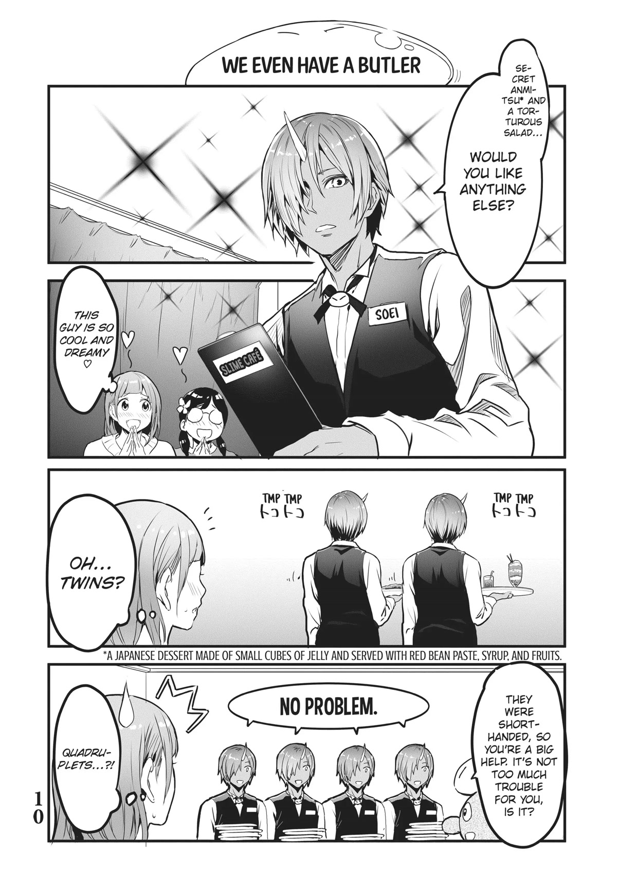 Tensei Shite Mo Shachiku Datta Ken - Chapter 10: Rimuru And His Cheerful Coworker's At A Slime Cafe