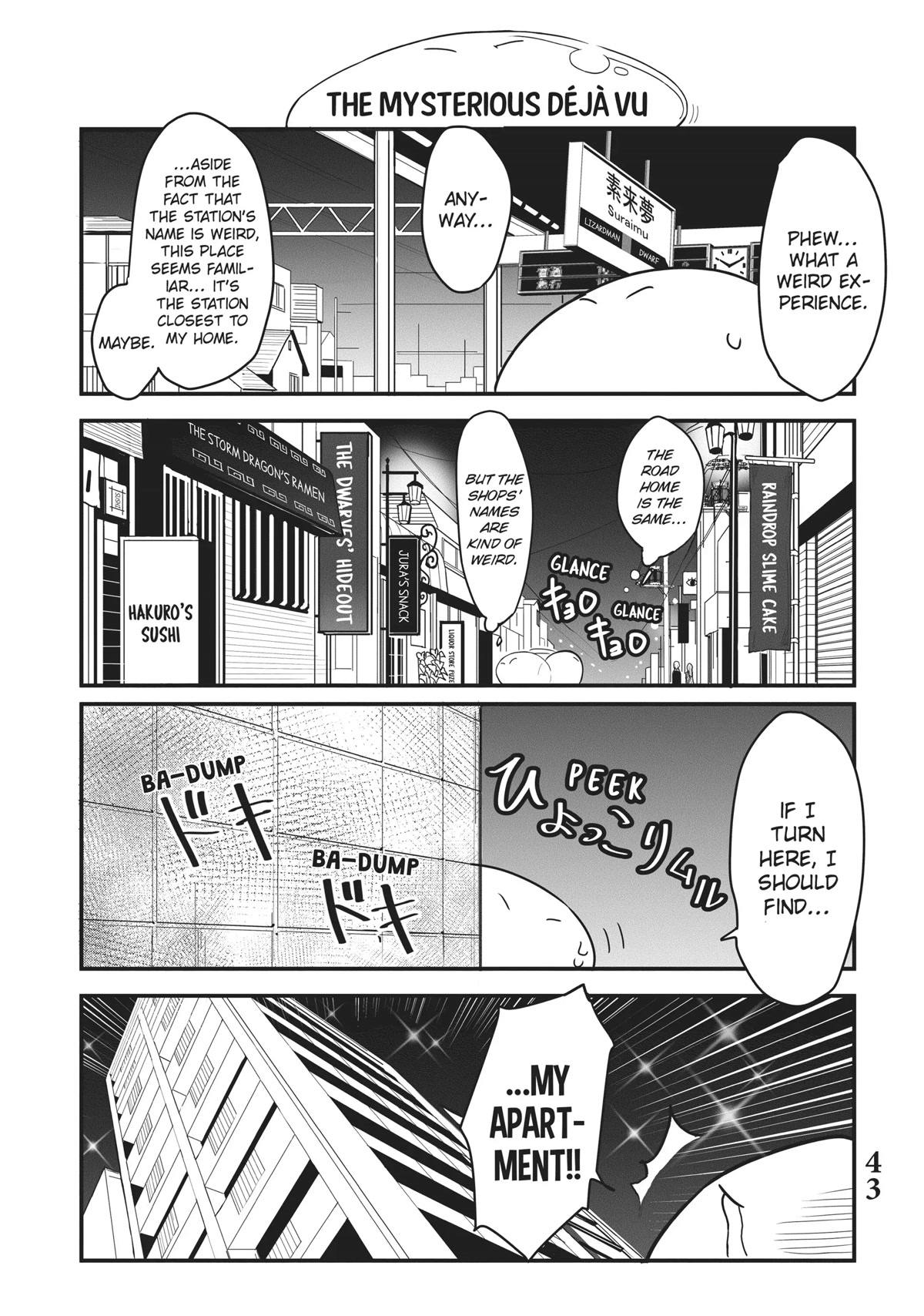 Tensei Shite Mo Shachiku Datta Ken - Chapter 3.5: Rimuru And His First Time Coming Home