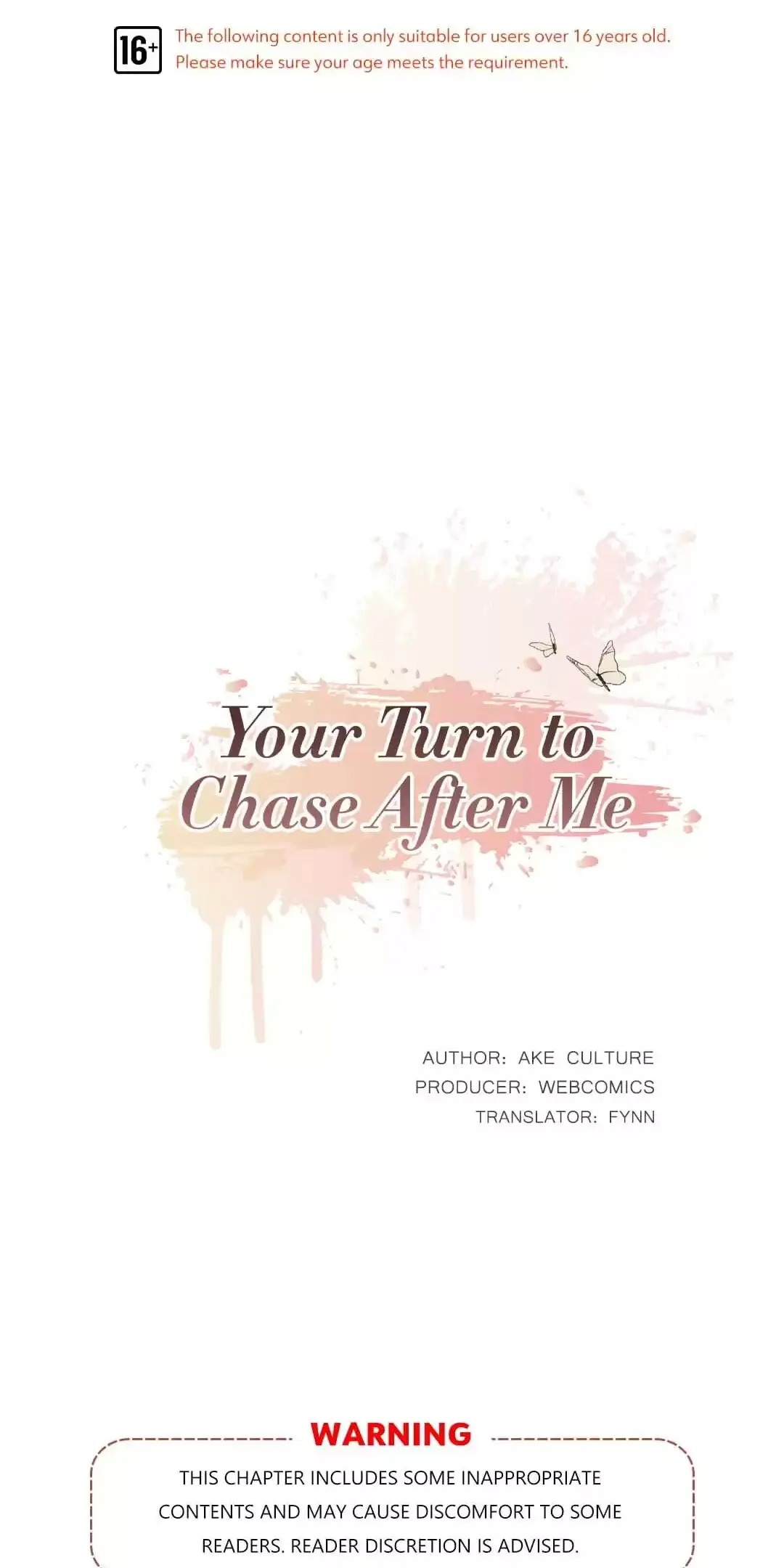 Your Turn To Chase After Me - Chapter 18