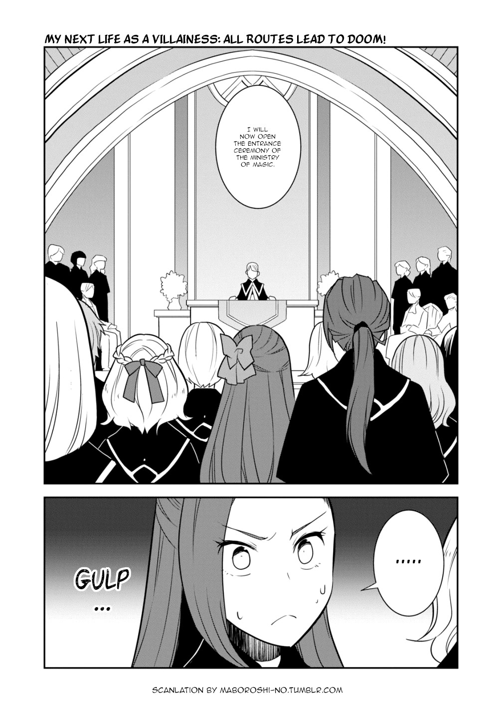 Otome Game No Hametsu Flag Shika Nai Akuyaku Reijou Ni Tensei Shite Shimatta... - Chapter 56: To The Ministry Of Magic (2)