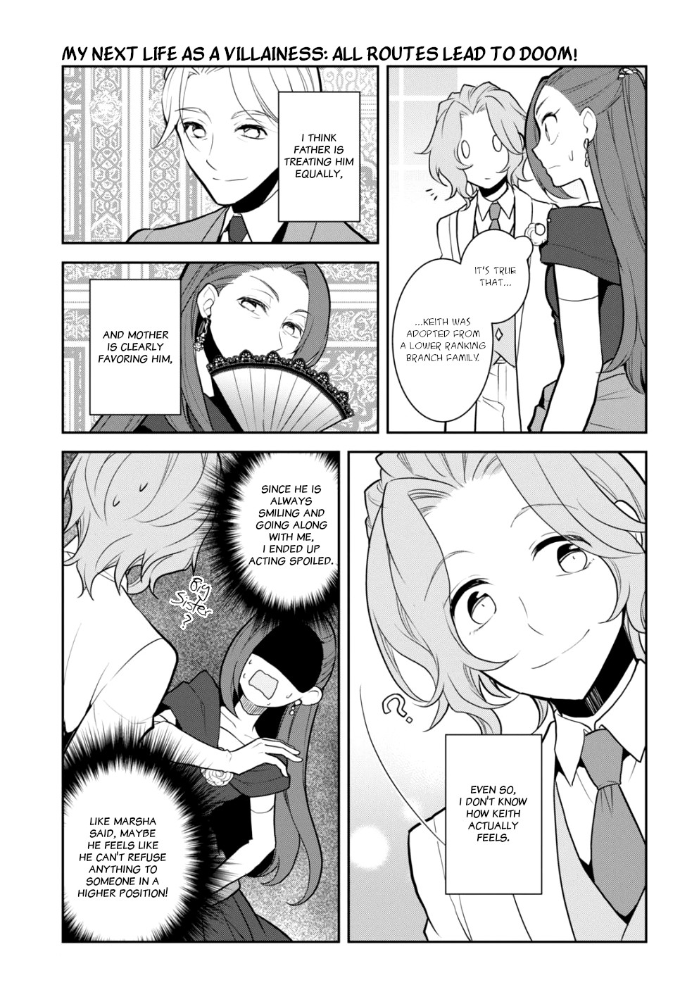 Otome Game No Hametsu Flag Shika Nai Akuyaku Reijou Ni Tensei Shite Shimatta... - Chapter 47: A Rival Appears (2)