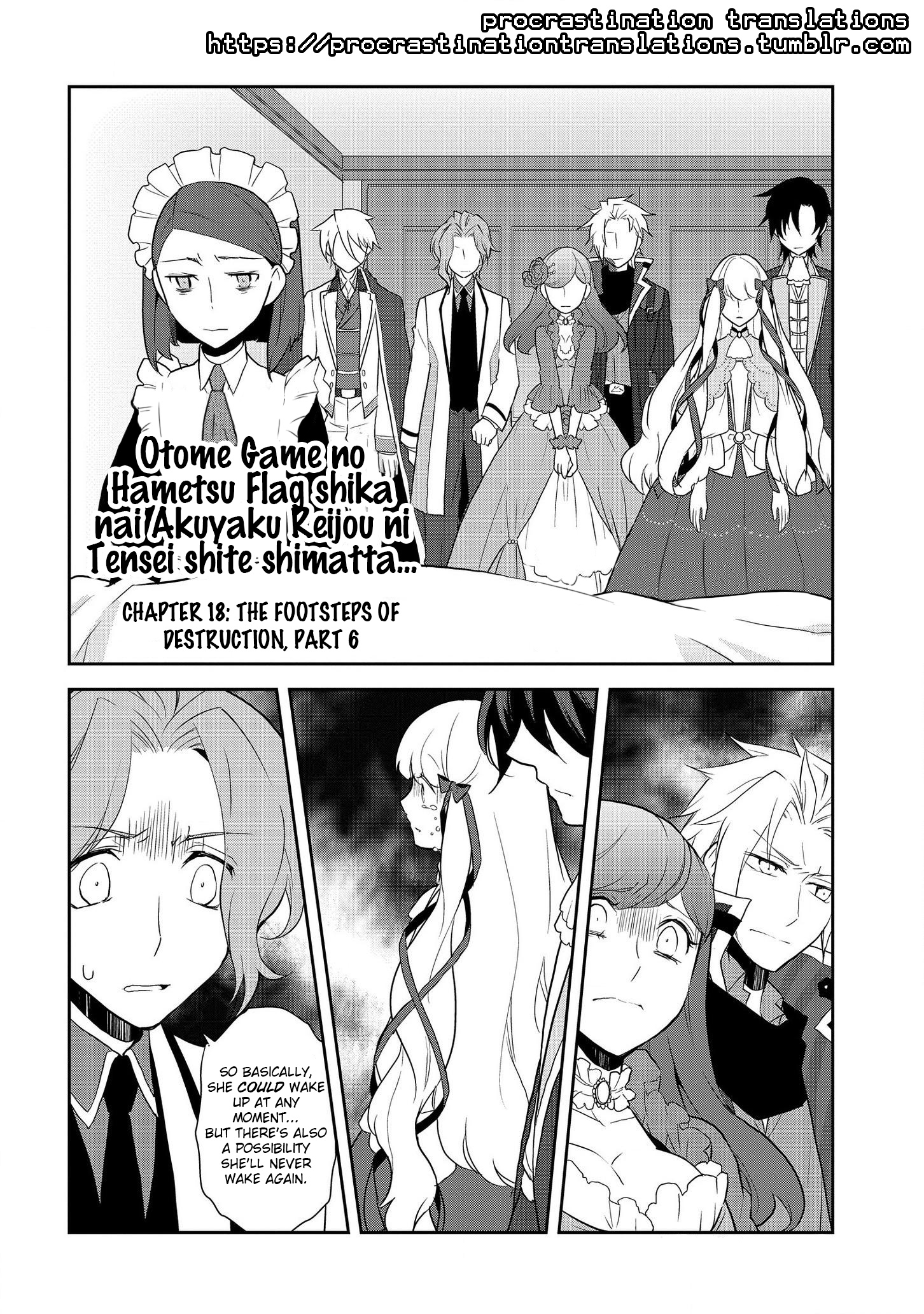 Otome Game No Hametsu Flag Shika Nai Akuyaku Reijou Ni Tensei Shite Shimatta... - Chapter 18: The Footsteps Of Destruction, Part 6