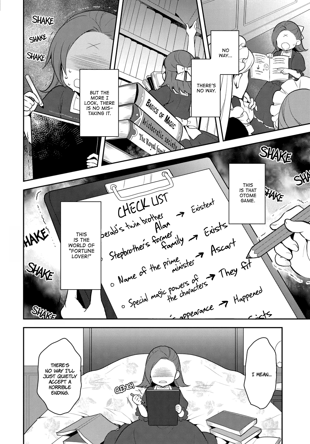 Otome Game No Hametsu Flag Shika Nai Akuyaku Reijou Ni Tensei Shite Shimatta... - Chapter 1