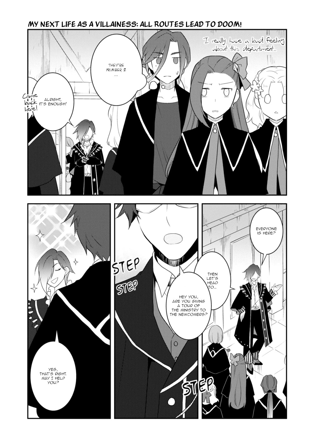 Otome Game No Hametsu Flag Shika Nai Akuyaku Reijou Ni Tensei Shite Shimatta... - Chapter 57: To The Ministry Of Magic (3)