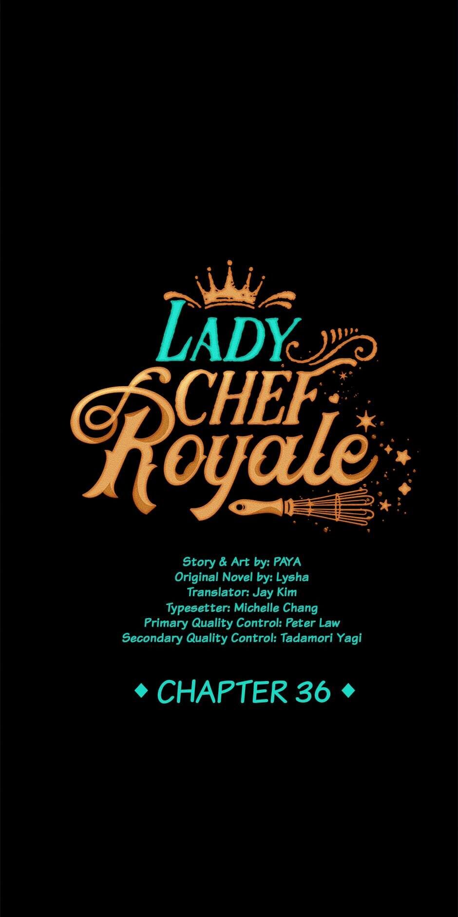 The Young Lady Is A Royal Chef - Chapter 36