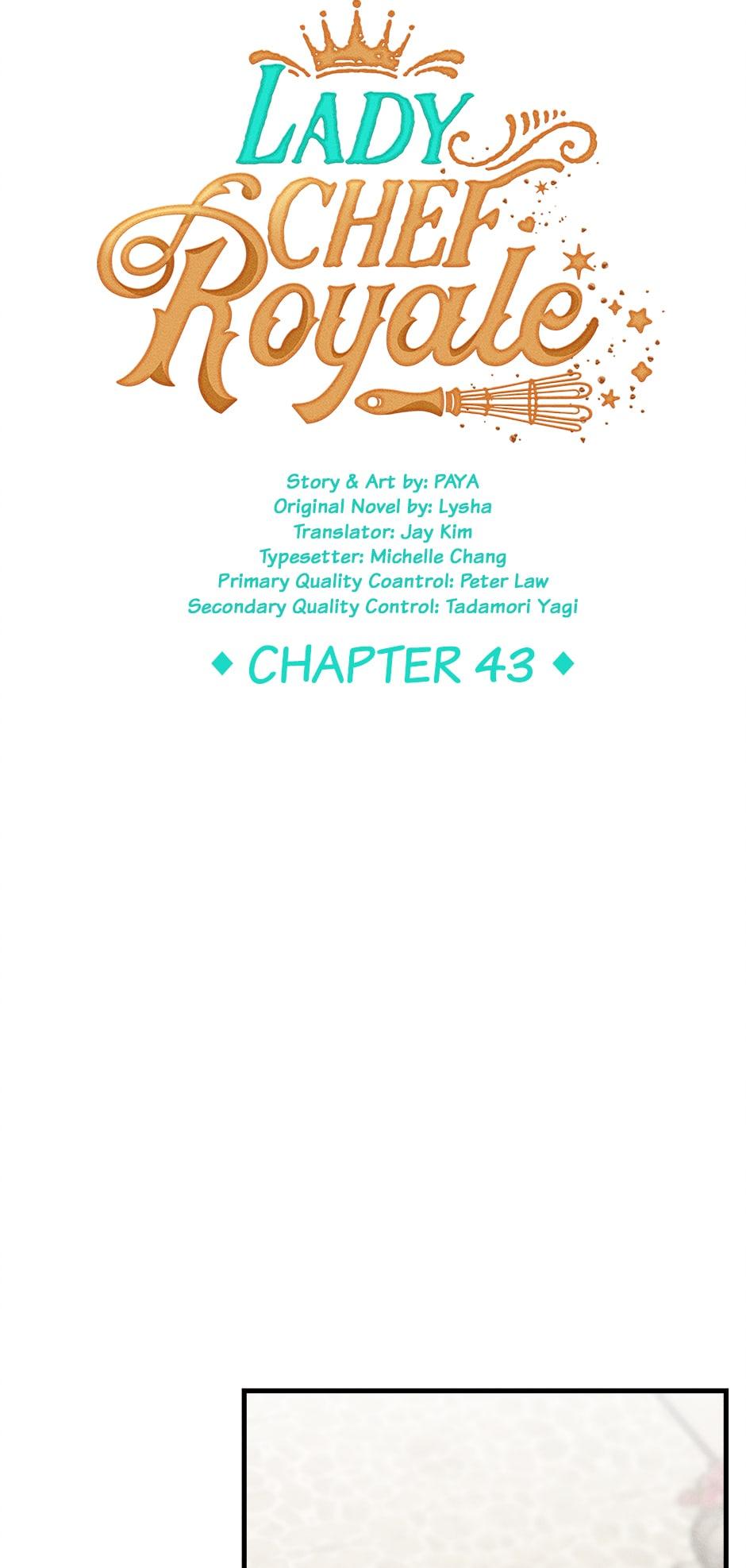 The Young Lady Is A Royal Chef - Chapter 43