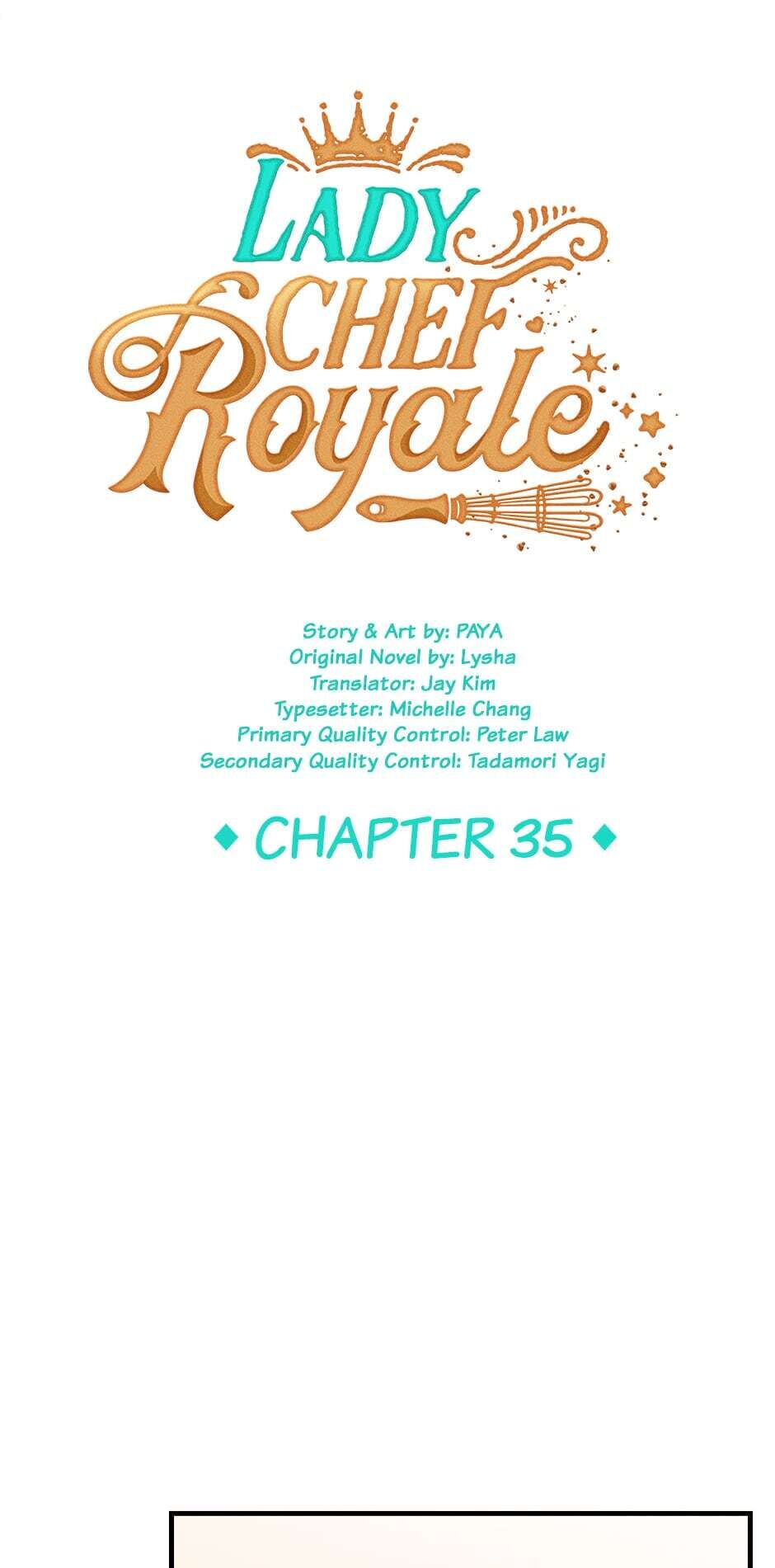 The Young Lady Is A Royal Chef - Chapter 35