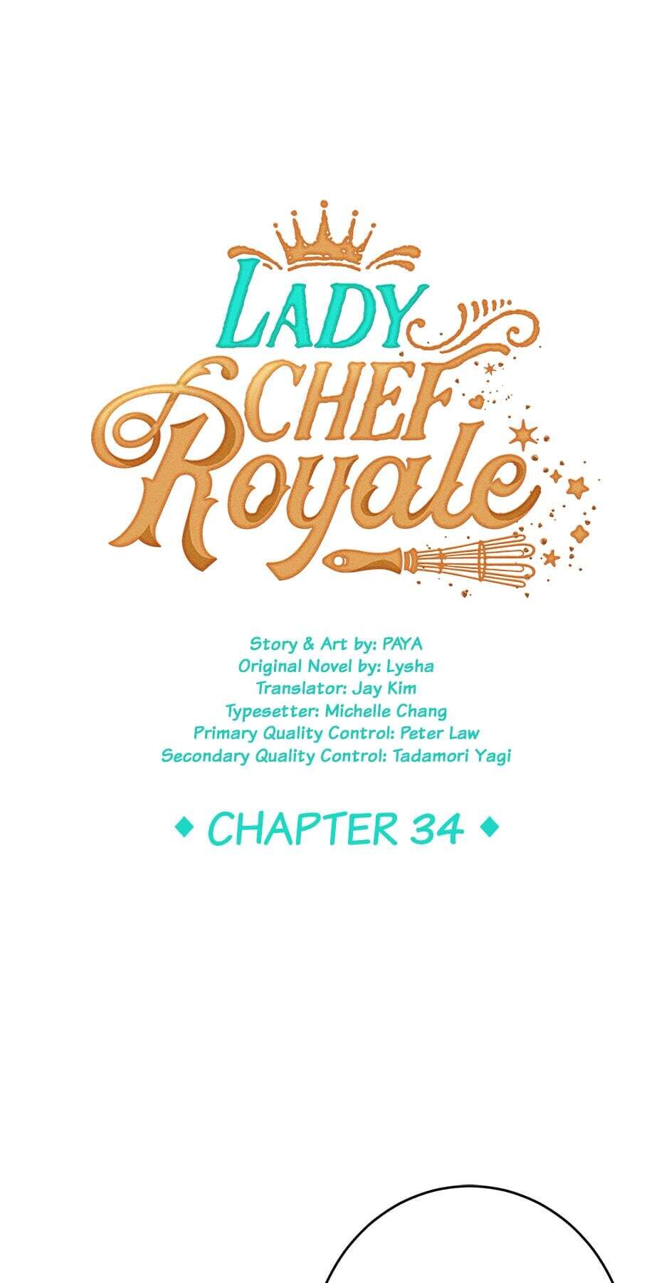 The Young Lady Is A Royal Chef - Chapter 34