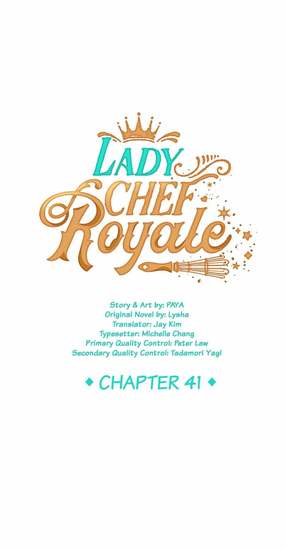 The Young Lady Is A Royal Chef - Chapter 41