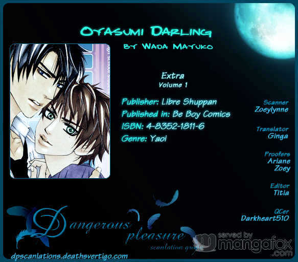 Oyasumi Darling - Vol.1 Chapter 6 : Threats Of Uke To Seme Darling- Extra