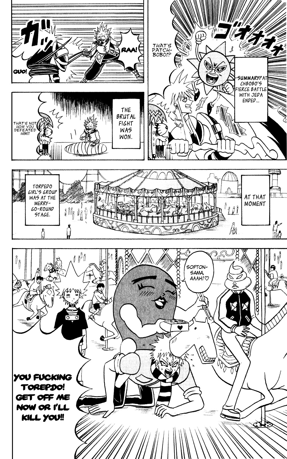 Bobobo-Bo Bo-Bobo - Chapter 140 : The Prohibitive Violently-Strong Triangle