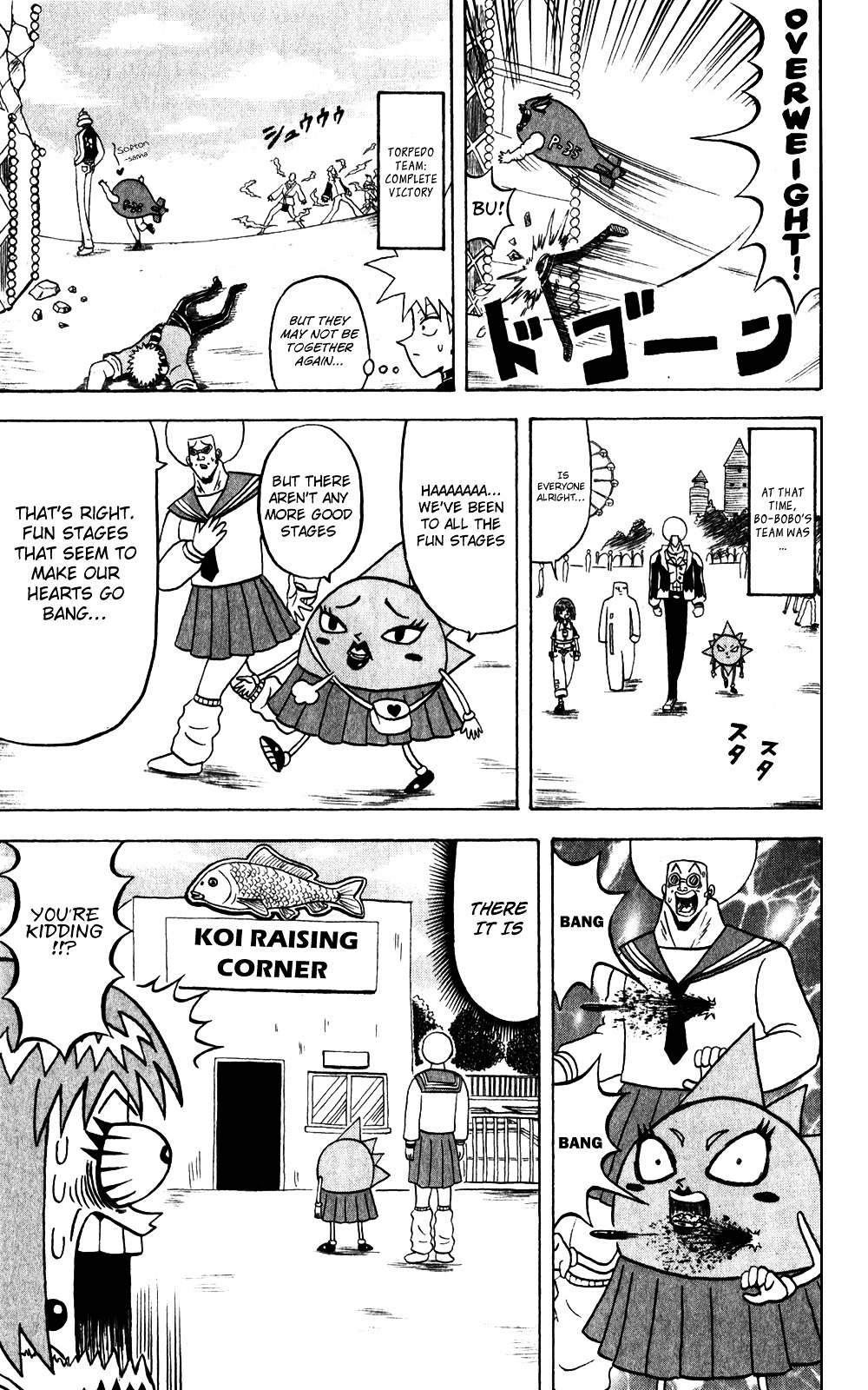 Bobobo-Bo Bo-Bobo - Chapter 140 : The Prohibitive Violently-Strong Triangle