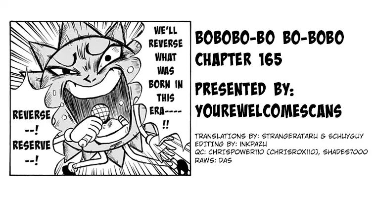 Bobobo-Bo Bo-Bobo - Chapter 165: The New Emperor Playoff Opens!