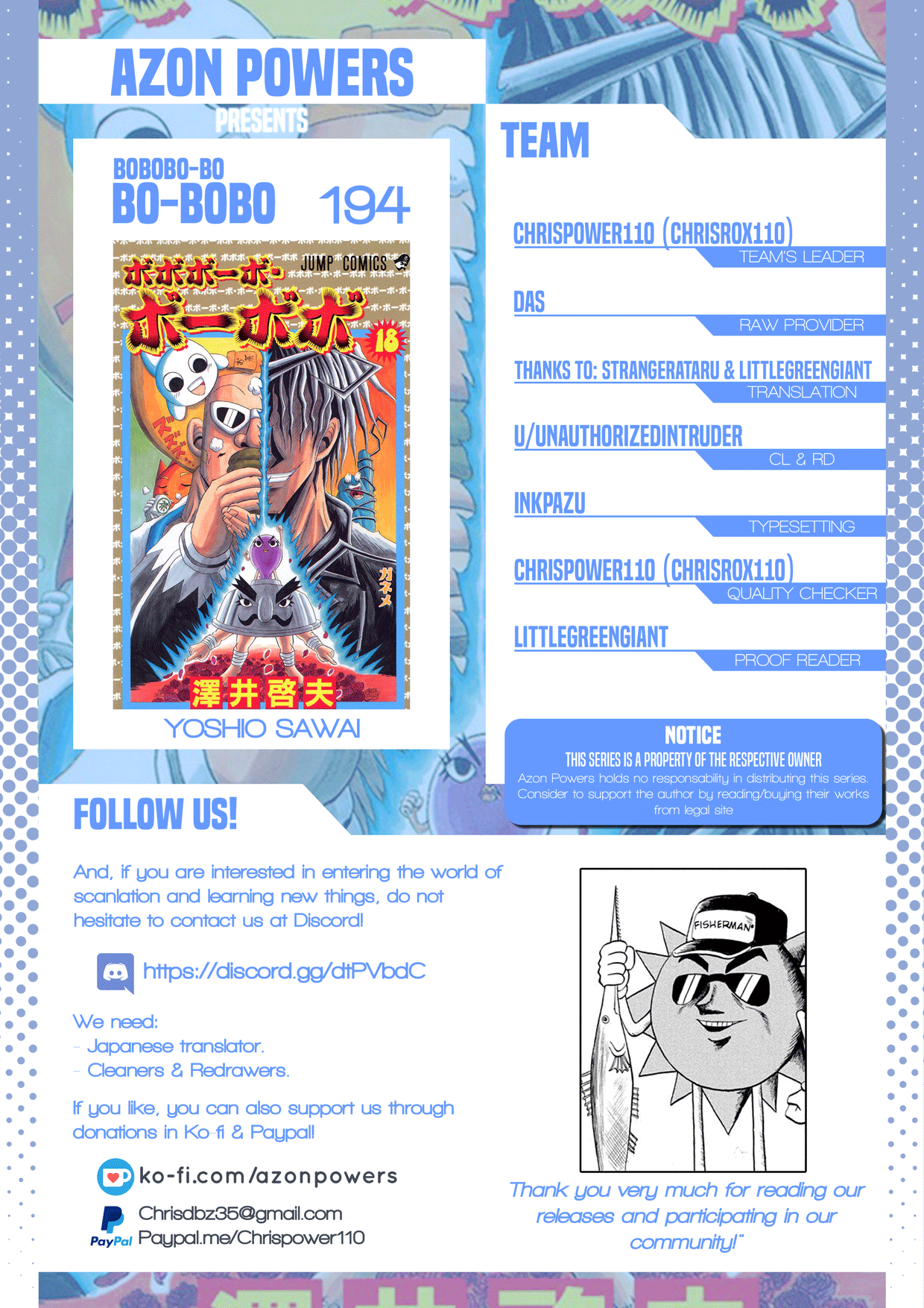 Bobobo-Bo Bo-Bobo - Chapter 194: Hydrate S Secret ♡