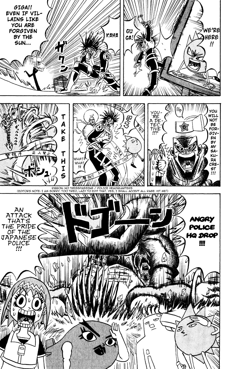 Bobobo-Bo Bo-Bobo - Chapter 122 : Climb Climb! Stair Battle!!