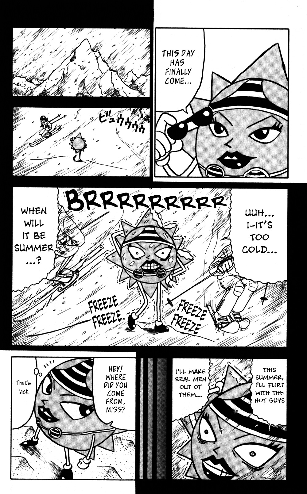 Bobobo-Bo Bo-Bobo - Chapter 57 : Summer! The Sea! Splitting Watermelons!! Yay~~~~~~!!!