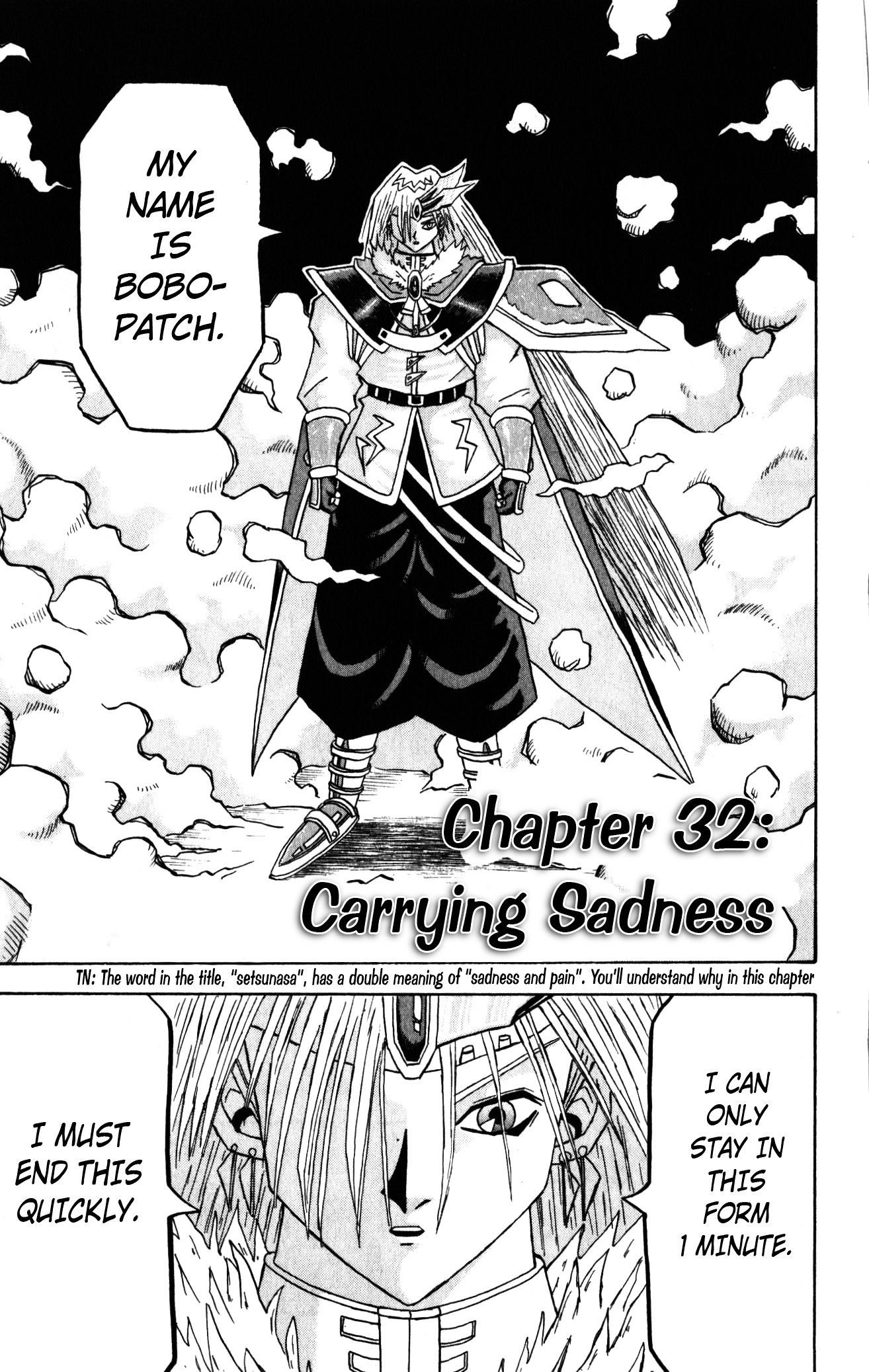 Bobobo-Bo Bo-Bobo - Chapter 32 : Carrying Sadness