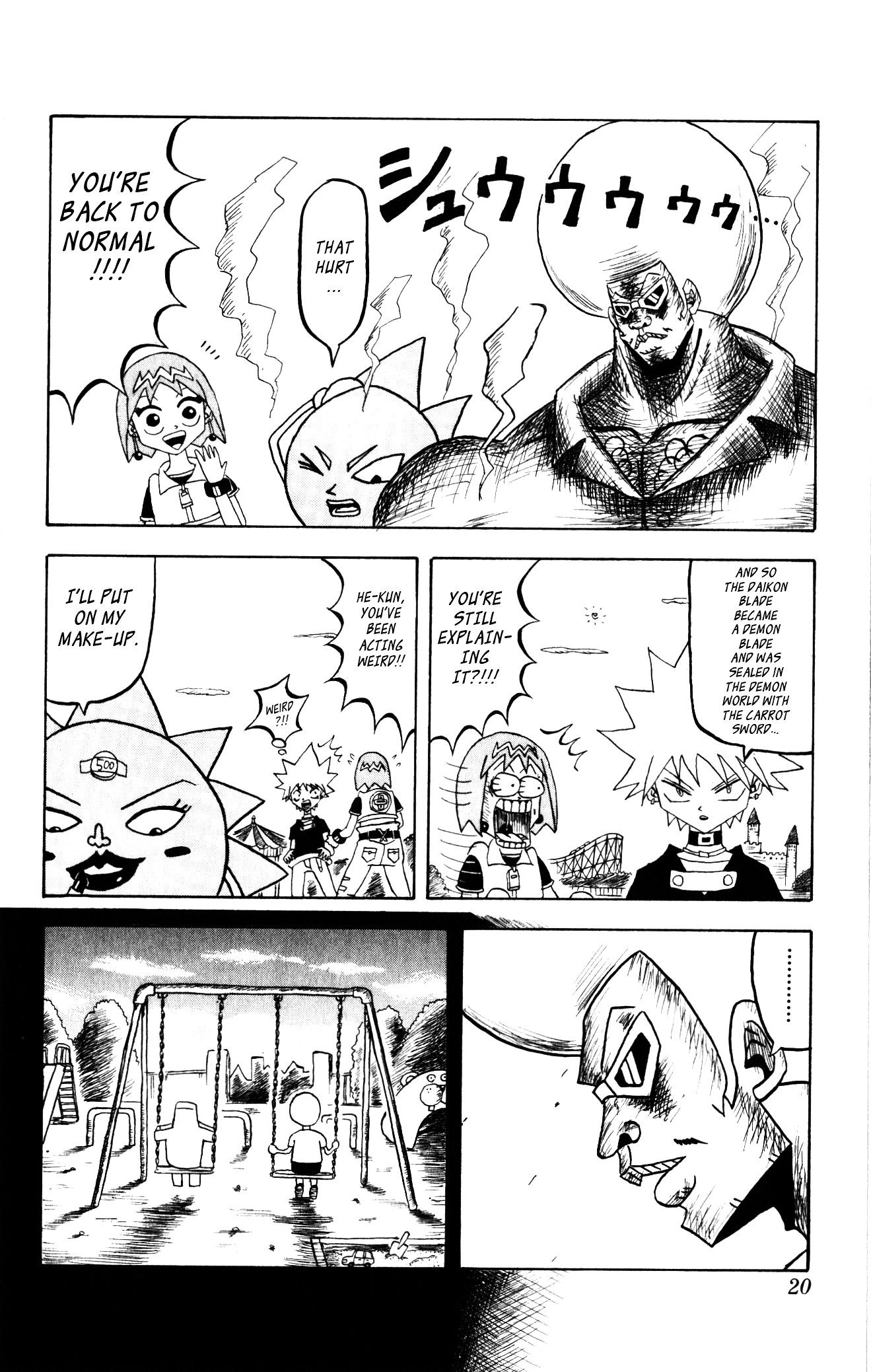 Bobobo-Bo Bo-Bobo - Chapter 32 : Carrying Sadness