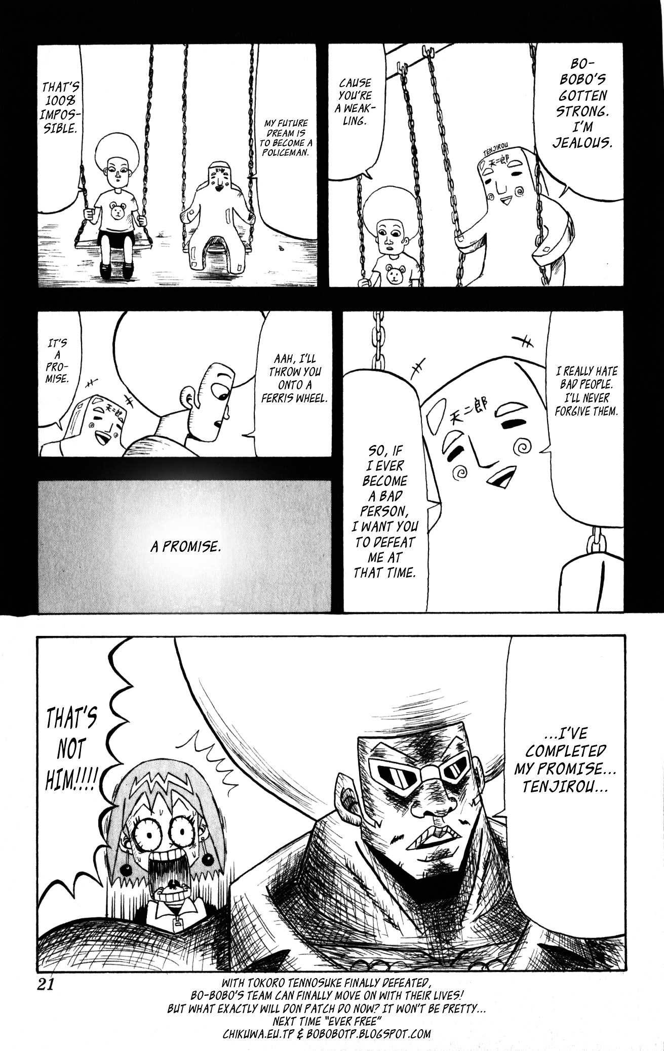 Bobobo-Bo Bo-Bobo - Chapter 32 : Carrying Sadness