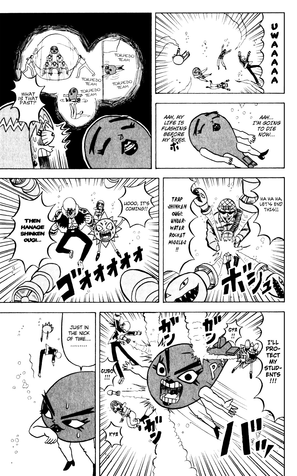 Bobobo-Bo Bo-Bobo - Chapter 136 : Torpedo And Combat