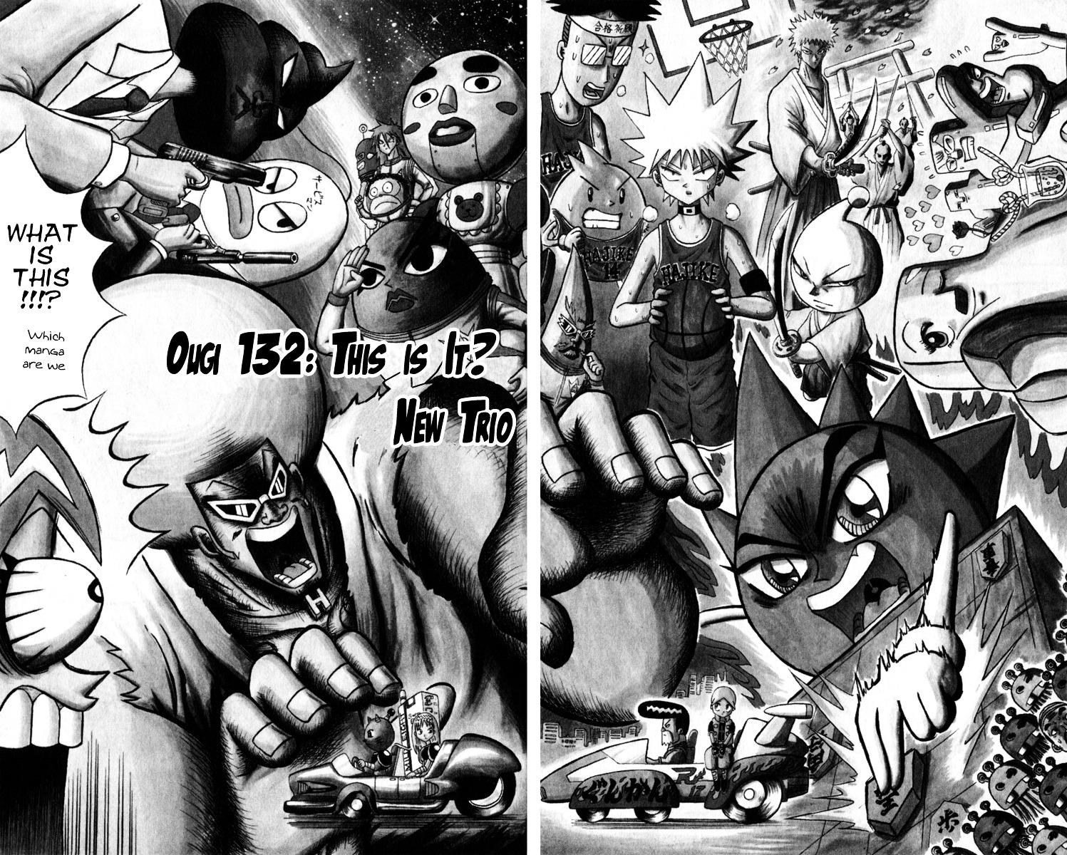 Bobobo-Bo Bo-Bobo - Chapter 132 : This Is It? New Trio