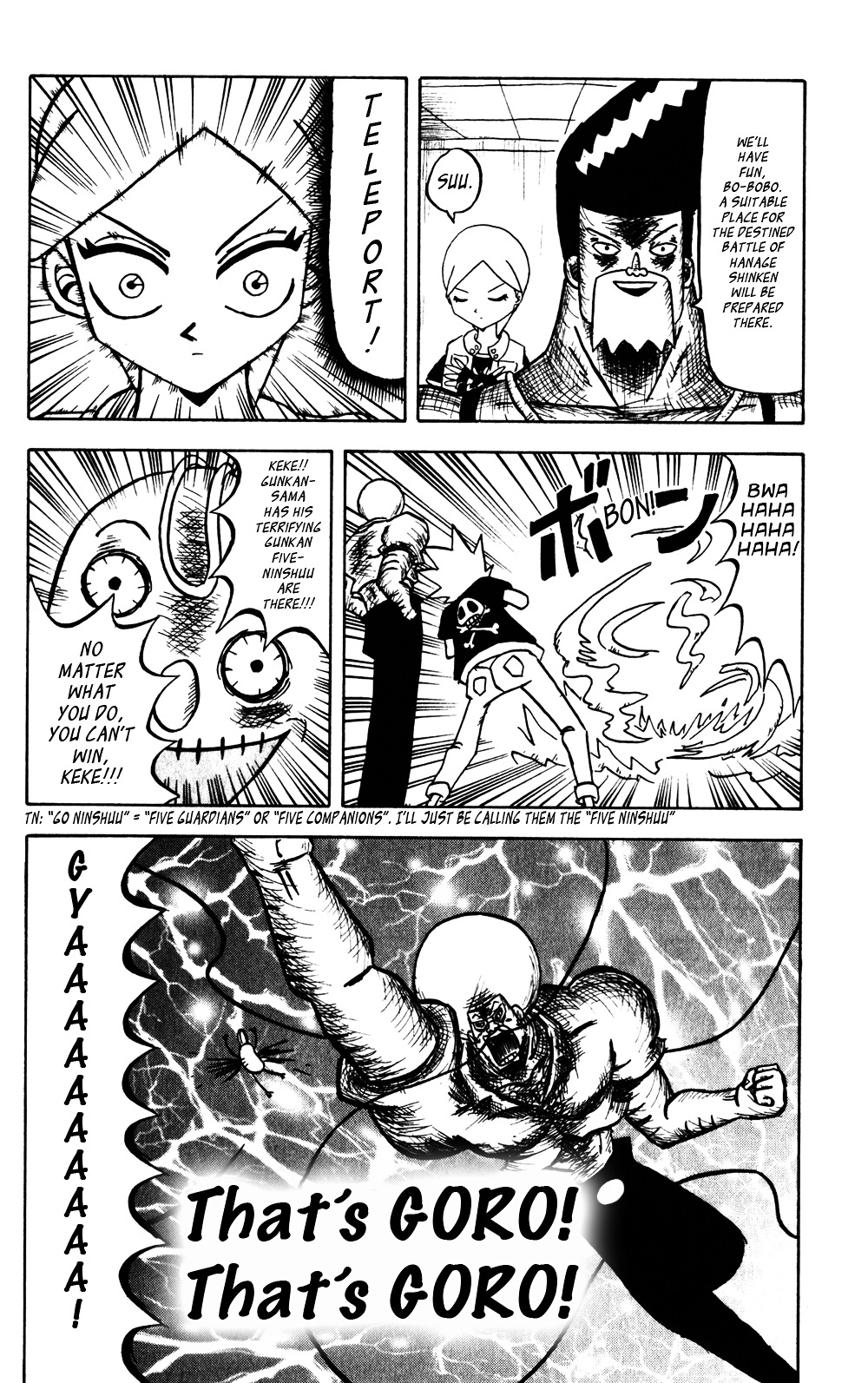 Bobobo-Bo Bo-Bobo - Chapter 36 : Fundoshi-Senpai