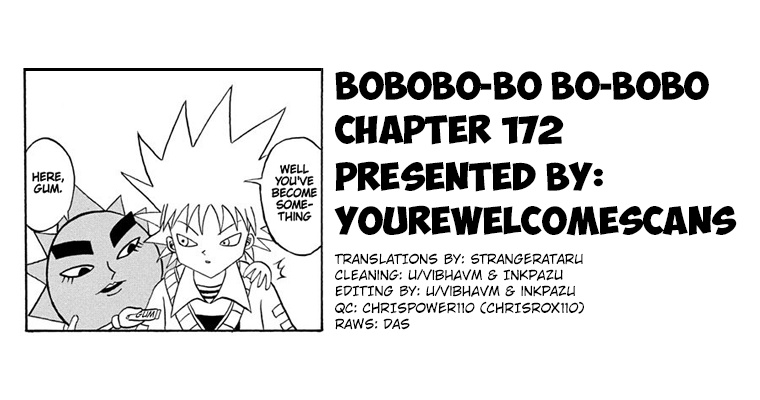 Bobobo-Bo Bo-Bobo - Chapter 172: Shinken X Yamiken X Fist = Running Wild