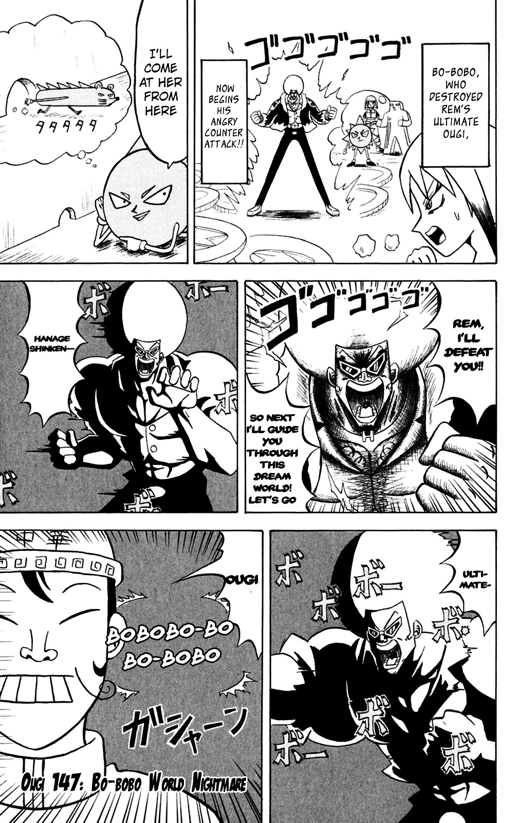 Bobobo-Bo Bo-Bobo - Chapter 147 : Bo-Bobo World Nightmare