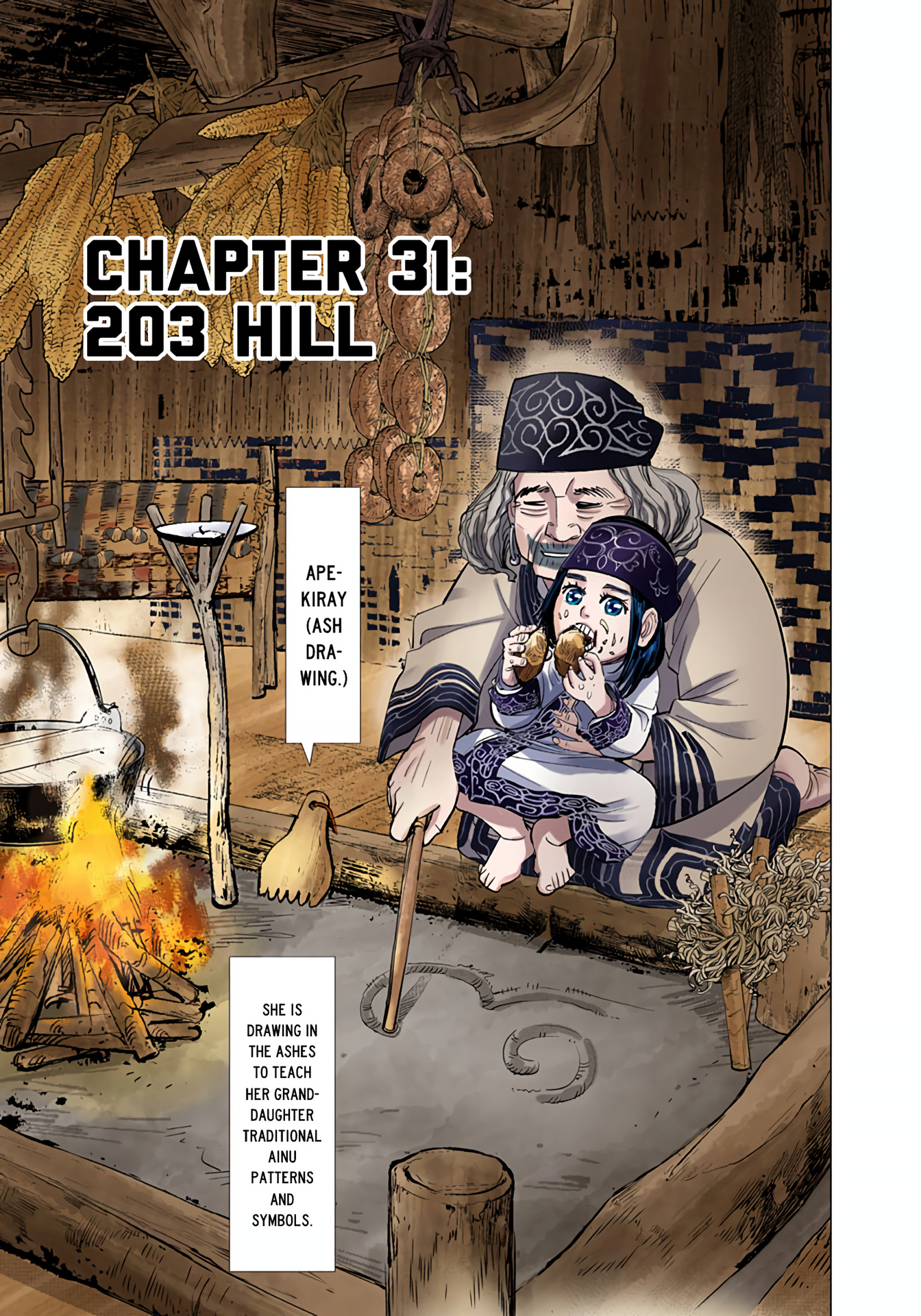 Golden Kamuy - Digital Colored Comics - Vol.4 Chapter 31: 203 Hill