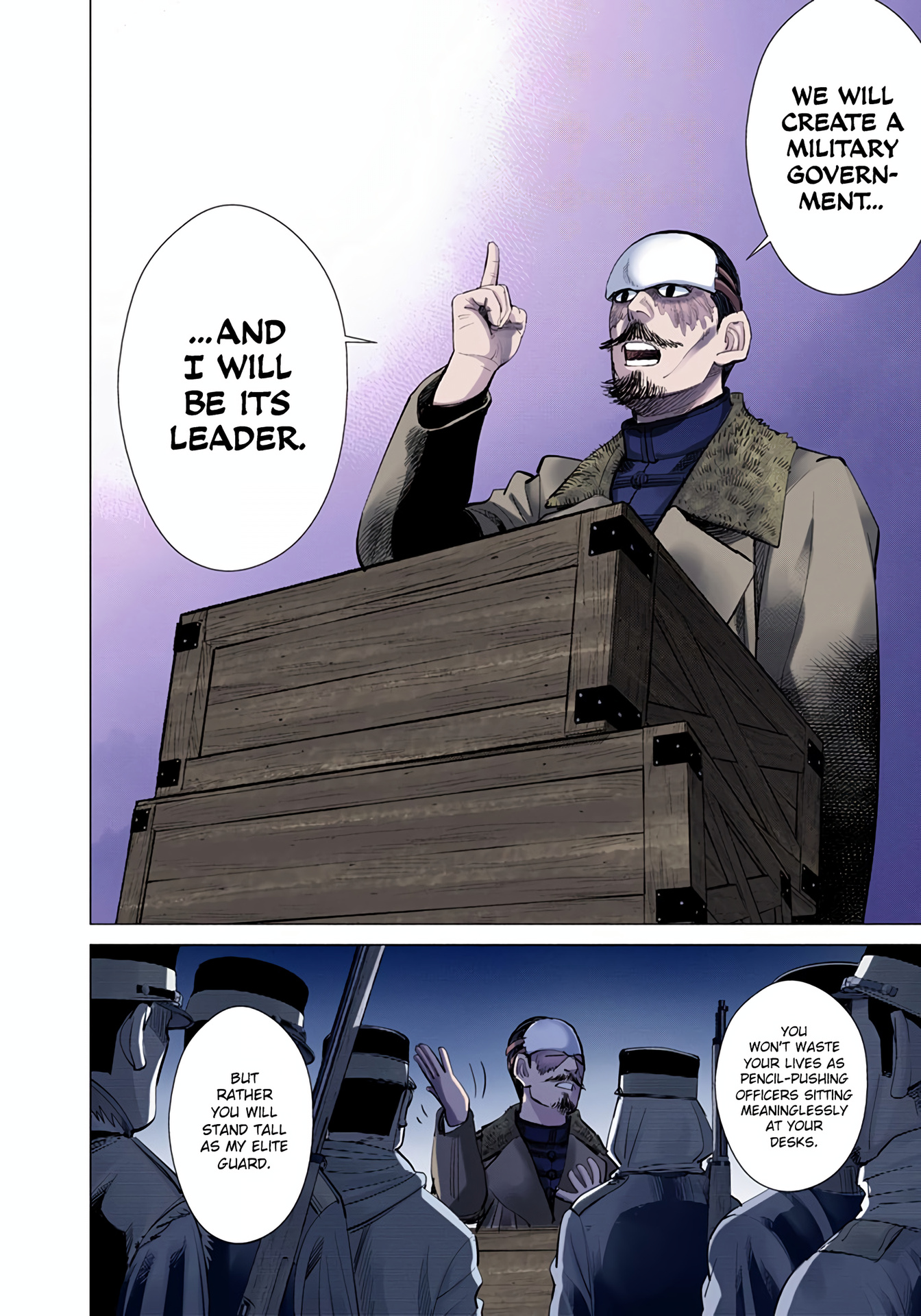 Golden Kamuy - Digital Colored Comics - Vol.4 Chapter 31: 203 Hill