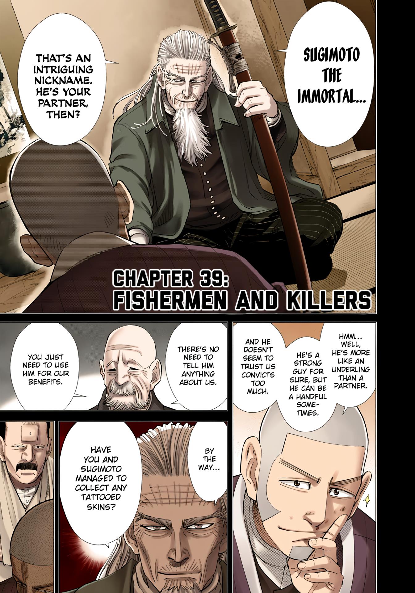 Golden Kamuy - Digital Colored Comics - Vol.5 Chapter 39: Fishermen And Killers