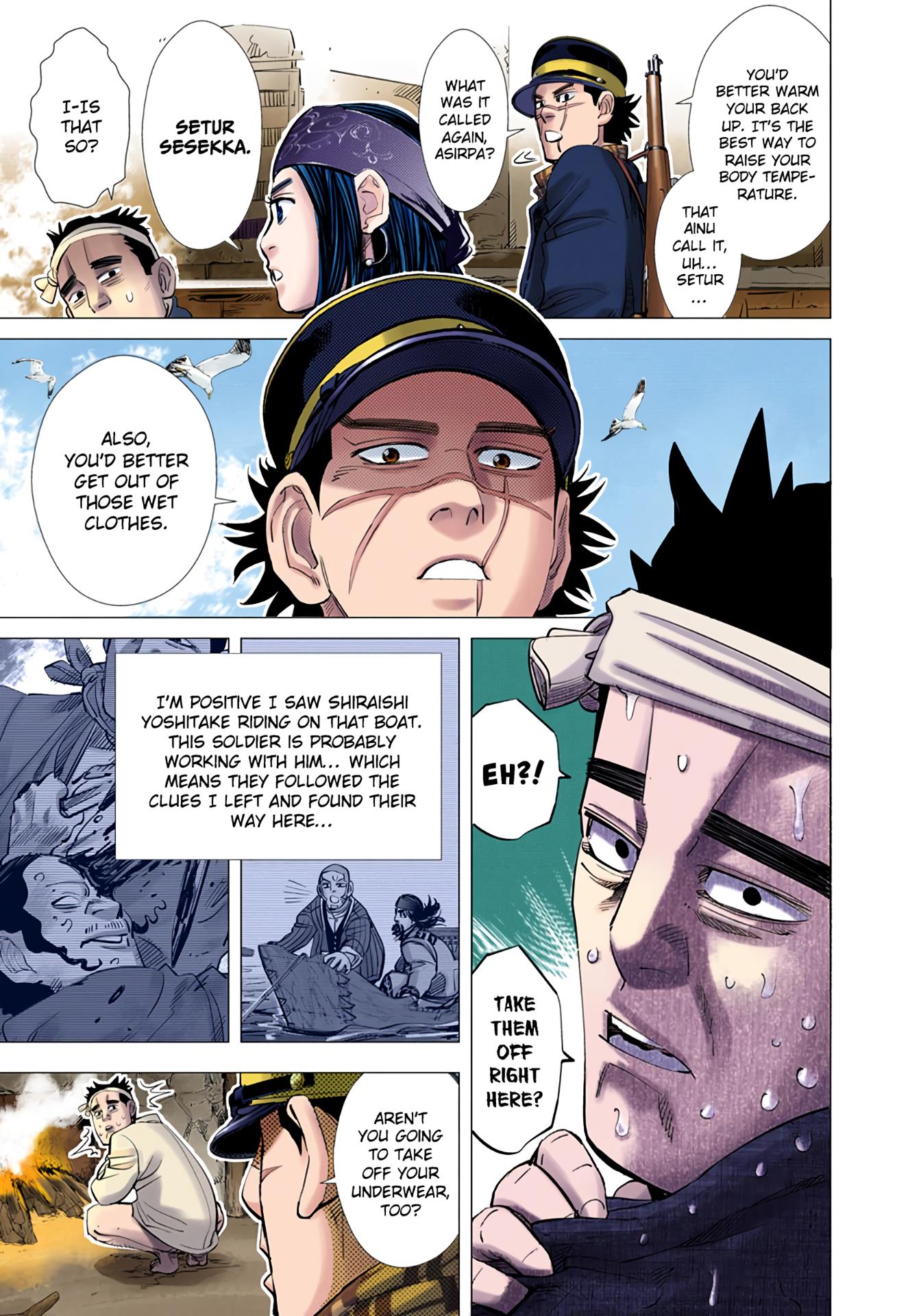 Golden Kamuy - Digital Colored Comics - Vol.5 Chapter 39: Fishermen And Killers