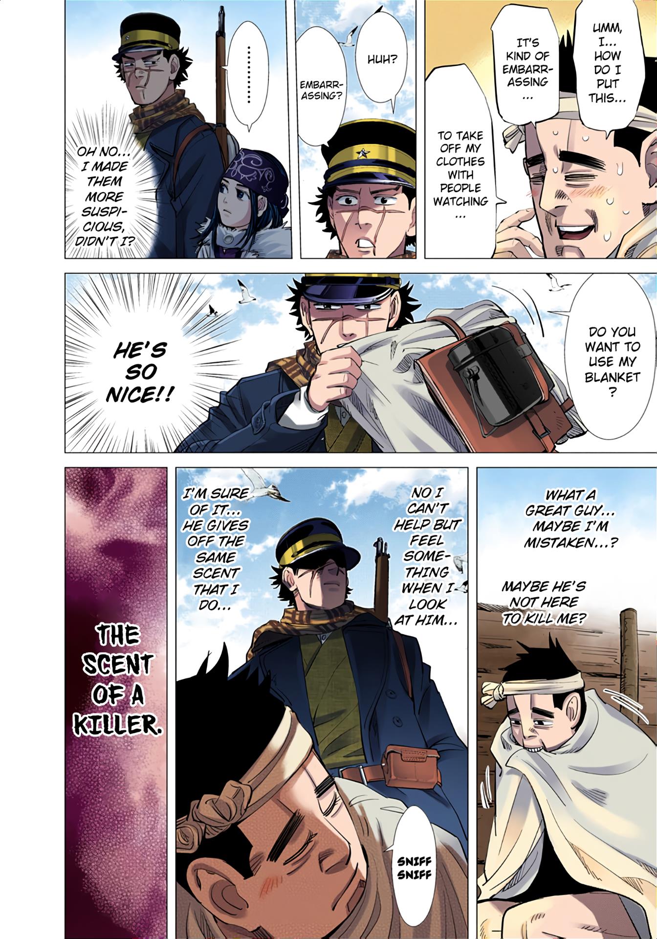 Golden Kamuy - Digital Colored Comics - Vol.5 Chapter 39: Fishermen And Killers