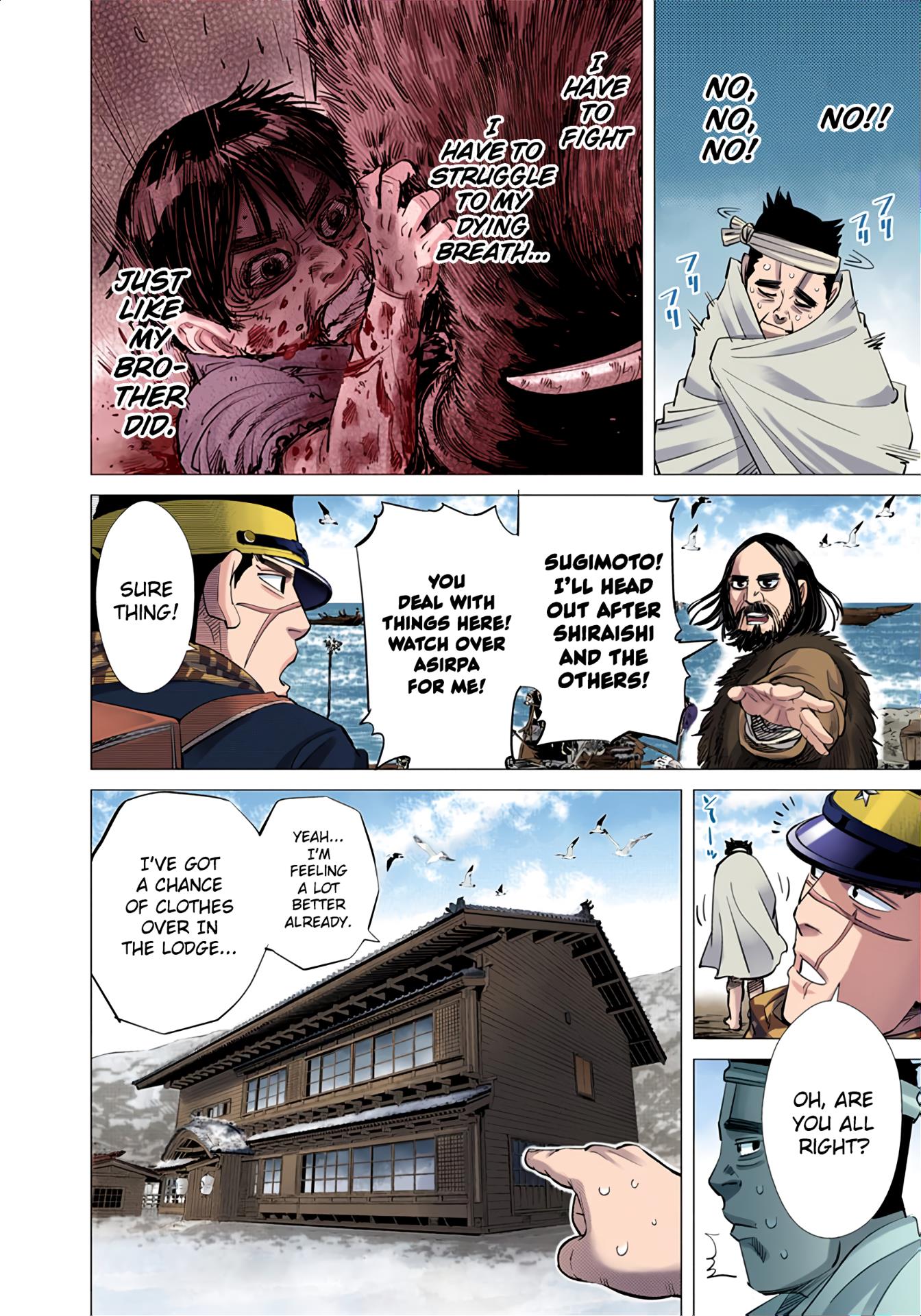 Golden Kamuy - Digital Colored Comics - Vol.5 Chapter 39: Fishermen And Killers