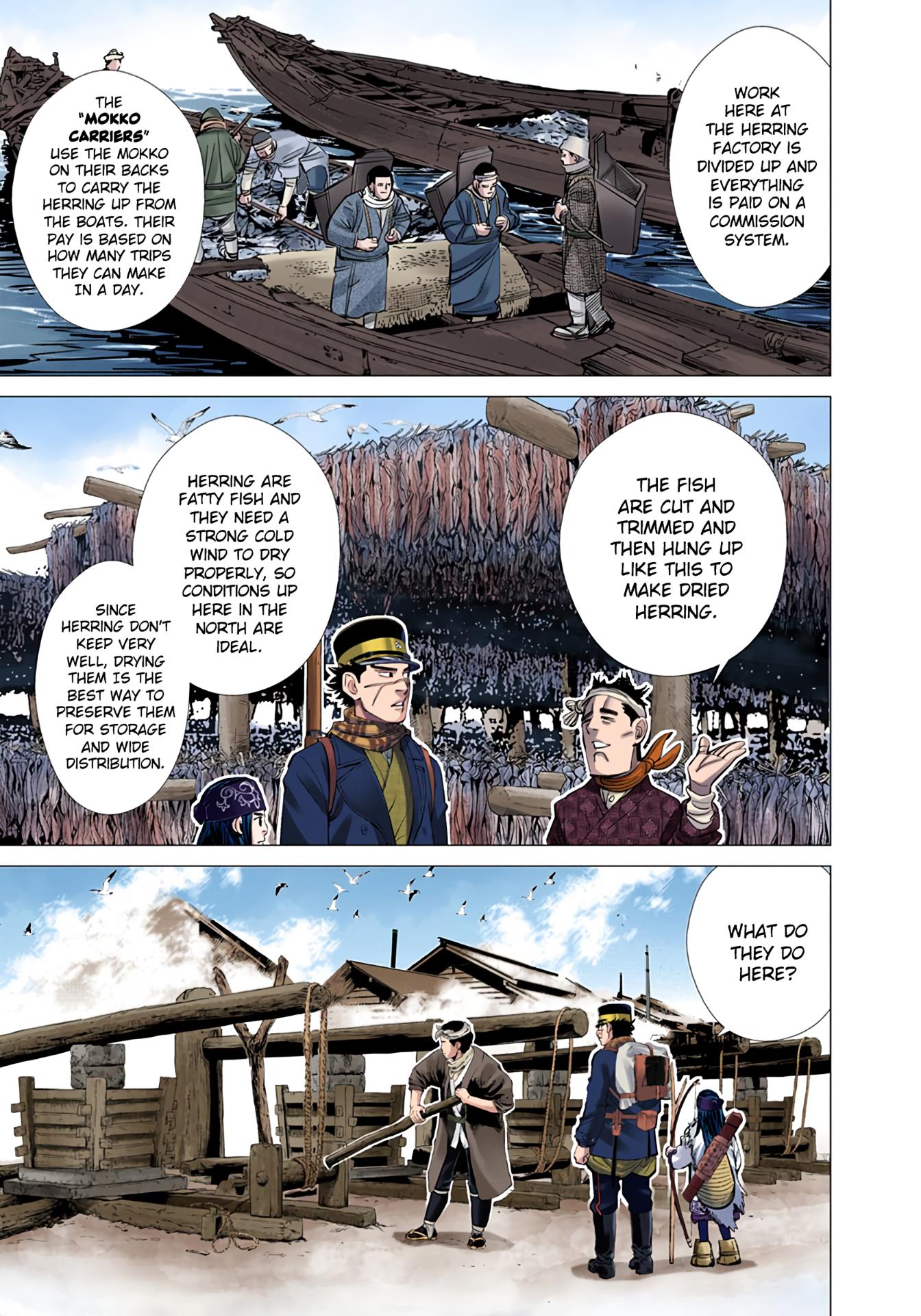 Golden Kamuy - Digital Colored Comics - Vol.5 Chapter 39: Fishermen And Killers