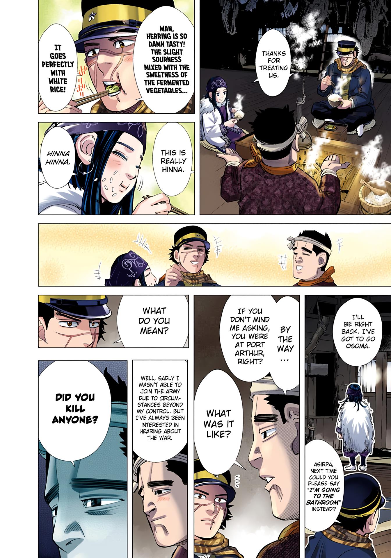 Golden Kamuy - Digital Colored Comics - Vol.5 Chapter 39: Fishermen And Killers