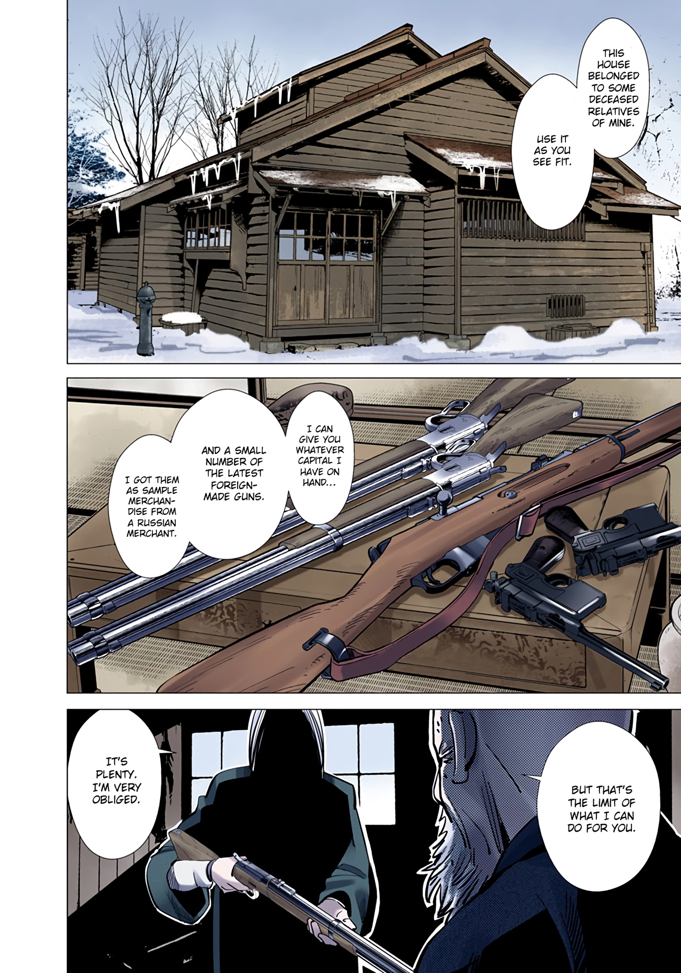 Golden Kamuy - Digital Colored Comics - Vol.3 Chapter 20: Argument