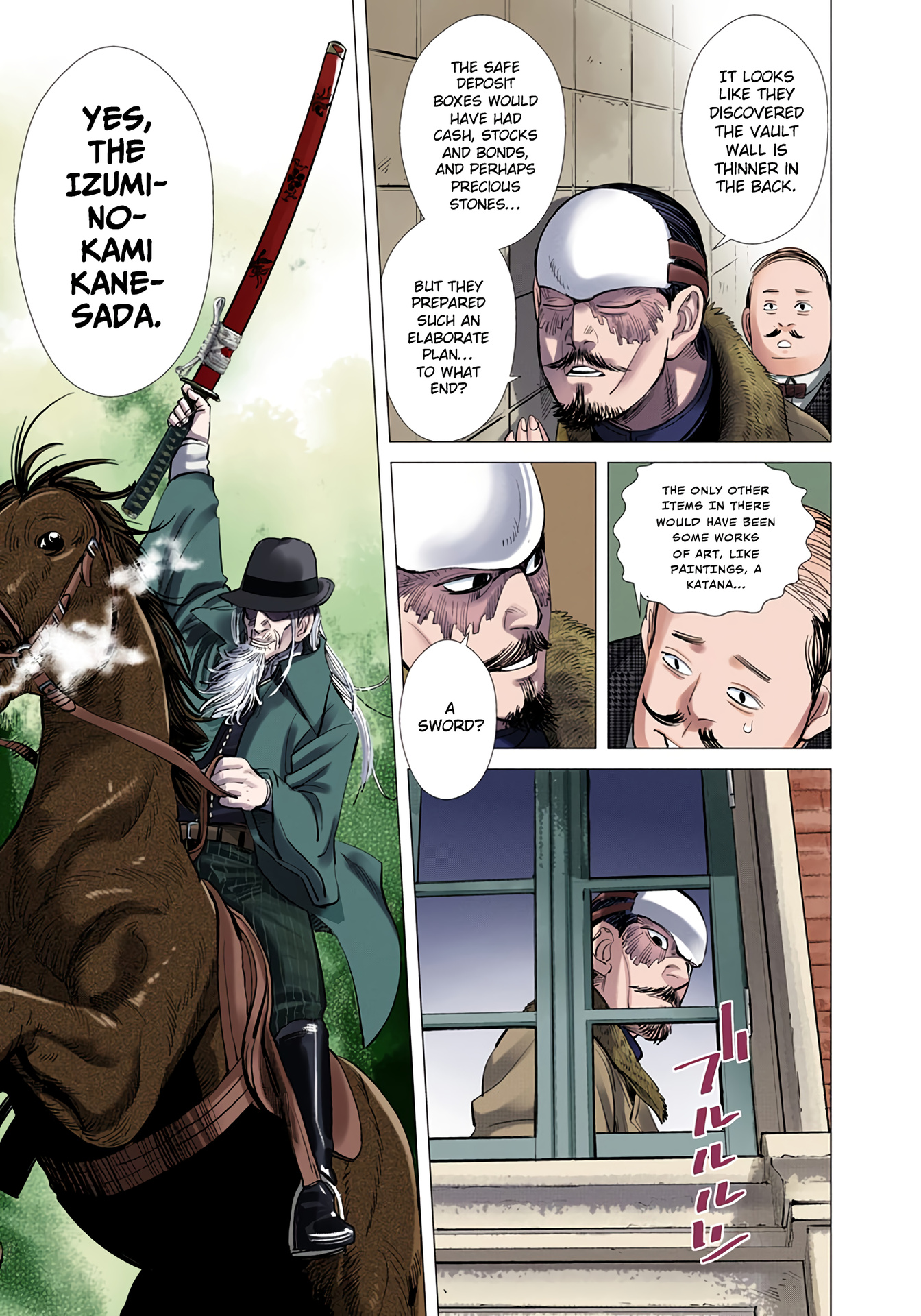 Golden Kamuy - Digital Colored Comics - Vol.4 Chapter 34: Contact